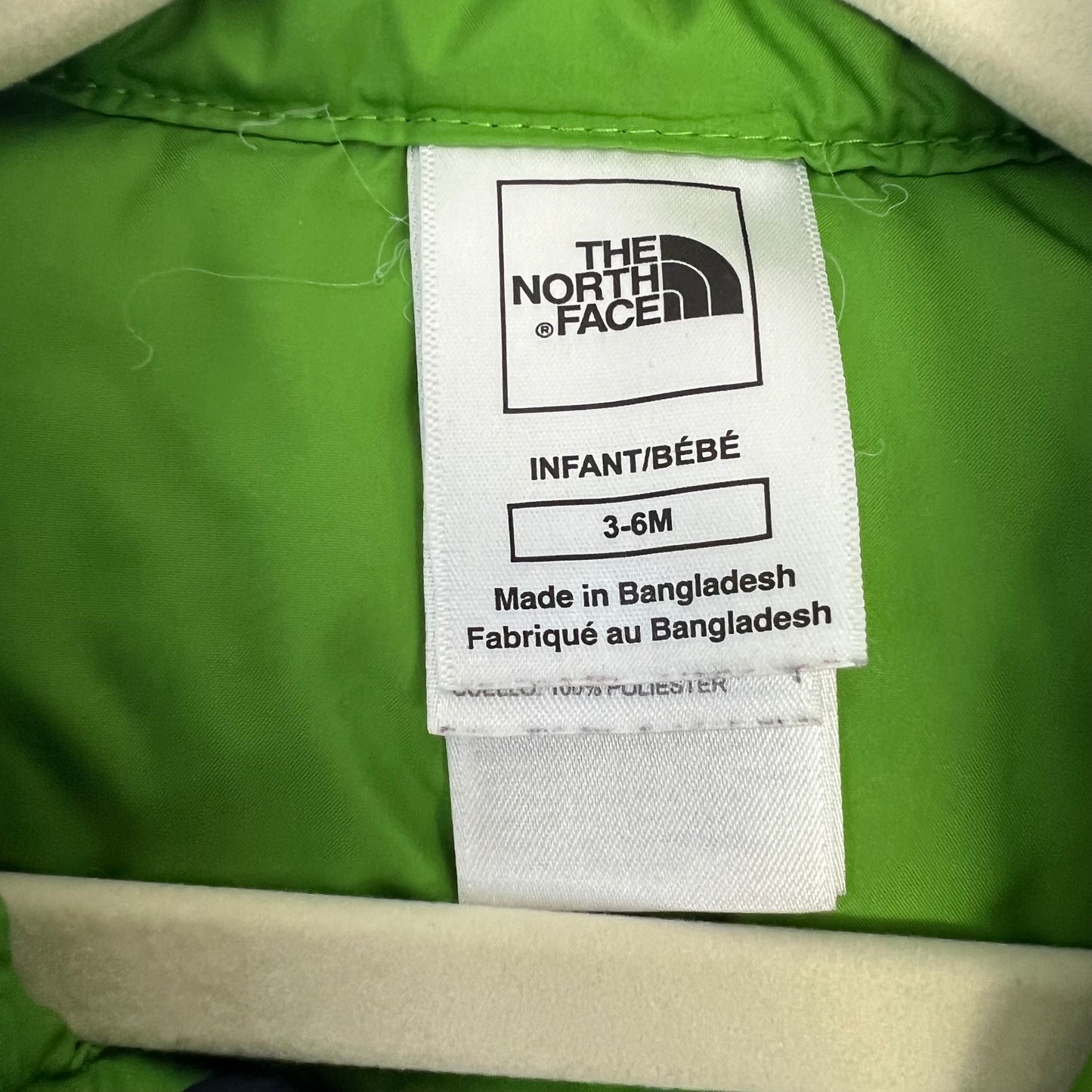 the north face baby 550 jacket 3-6M