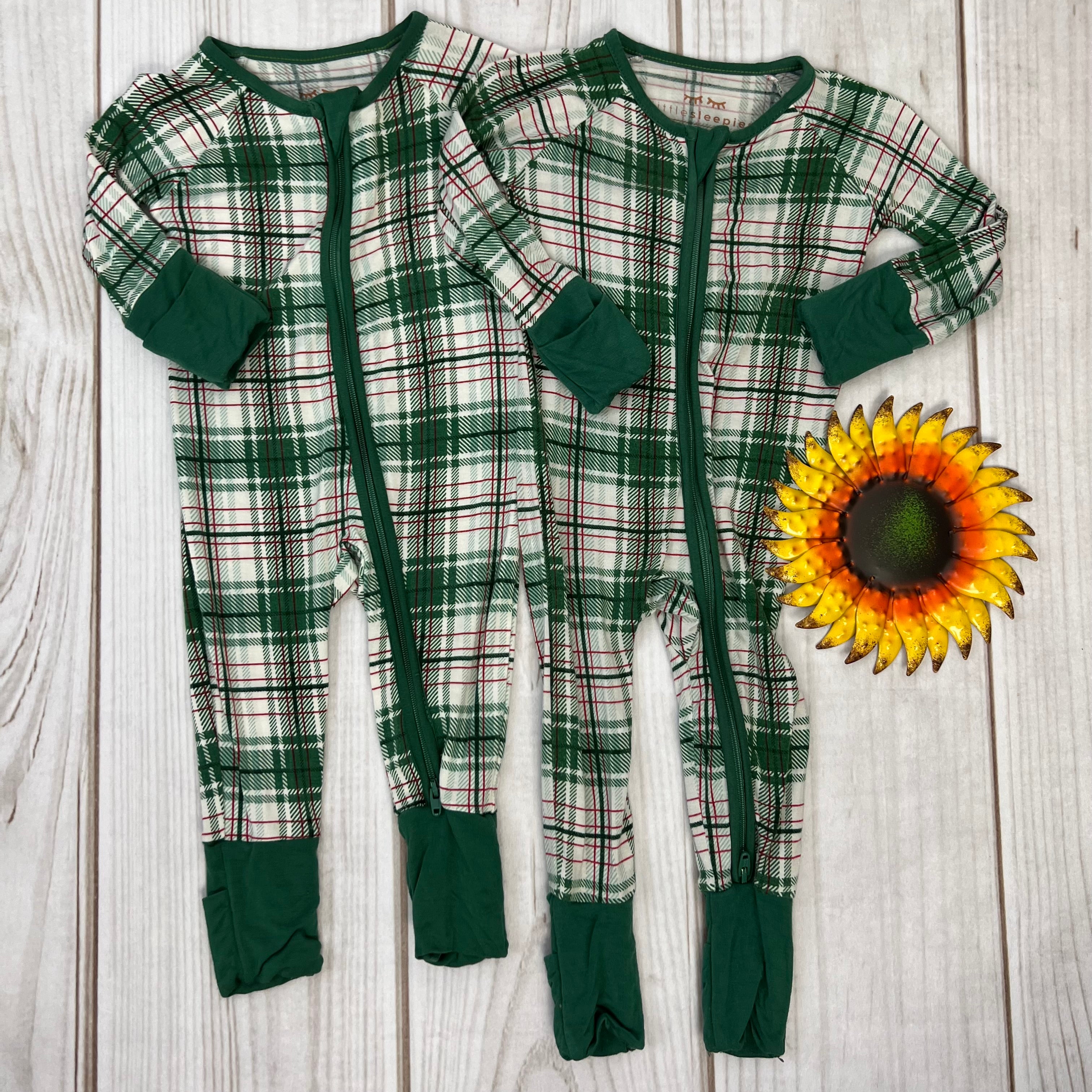 Preemie little deals sleepies autumn Sunflower and jade floral bundle