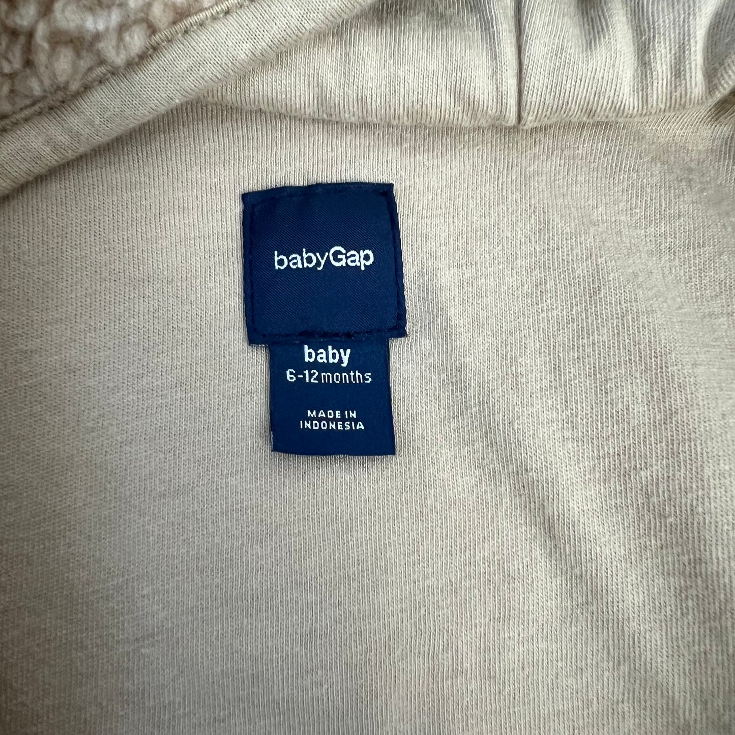 baby gap sherpa bunting 6-12M