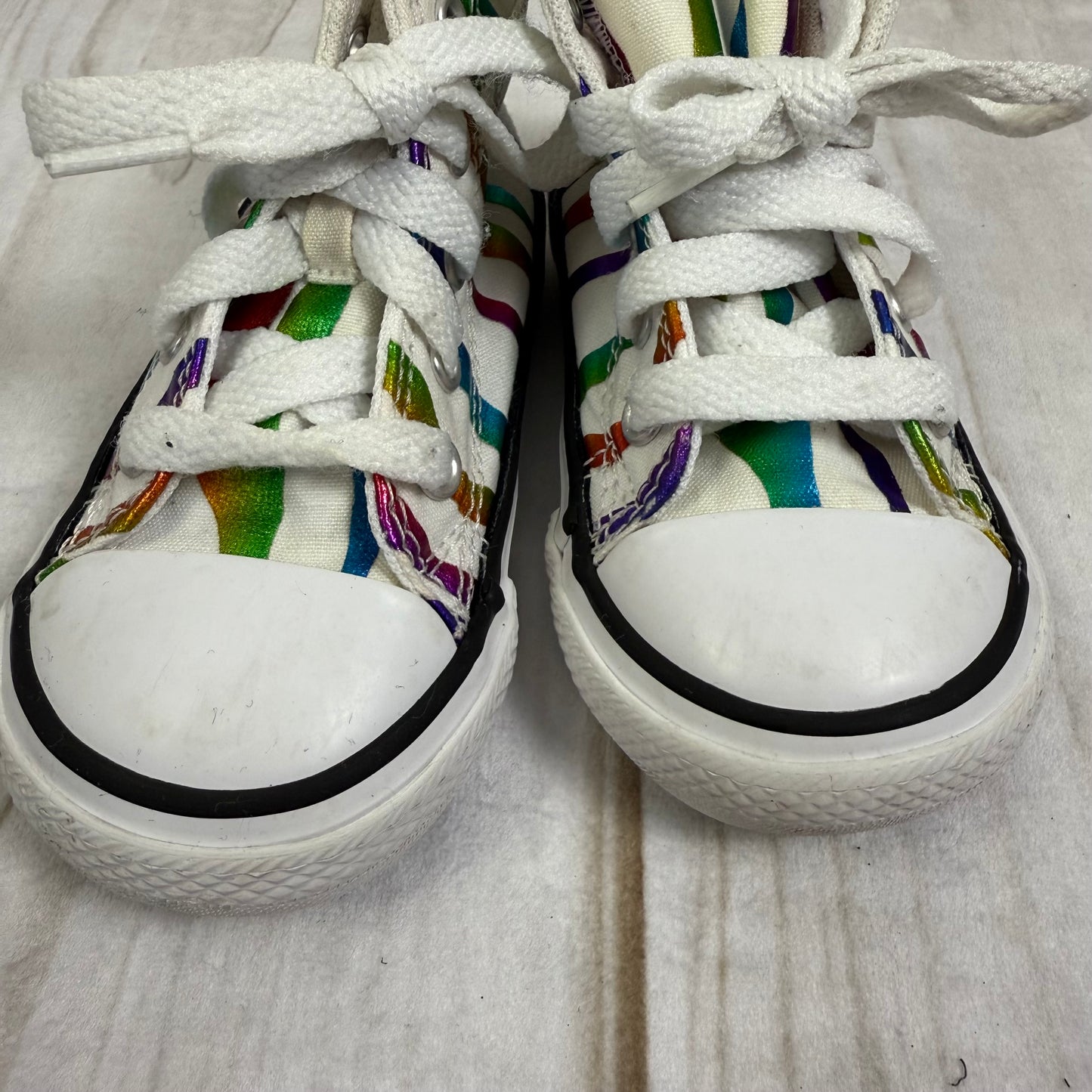 converse all star zebra high tops 5C