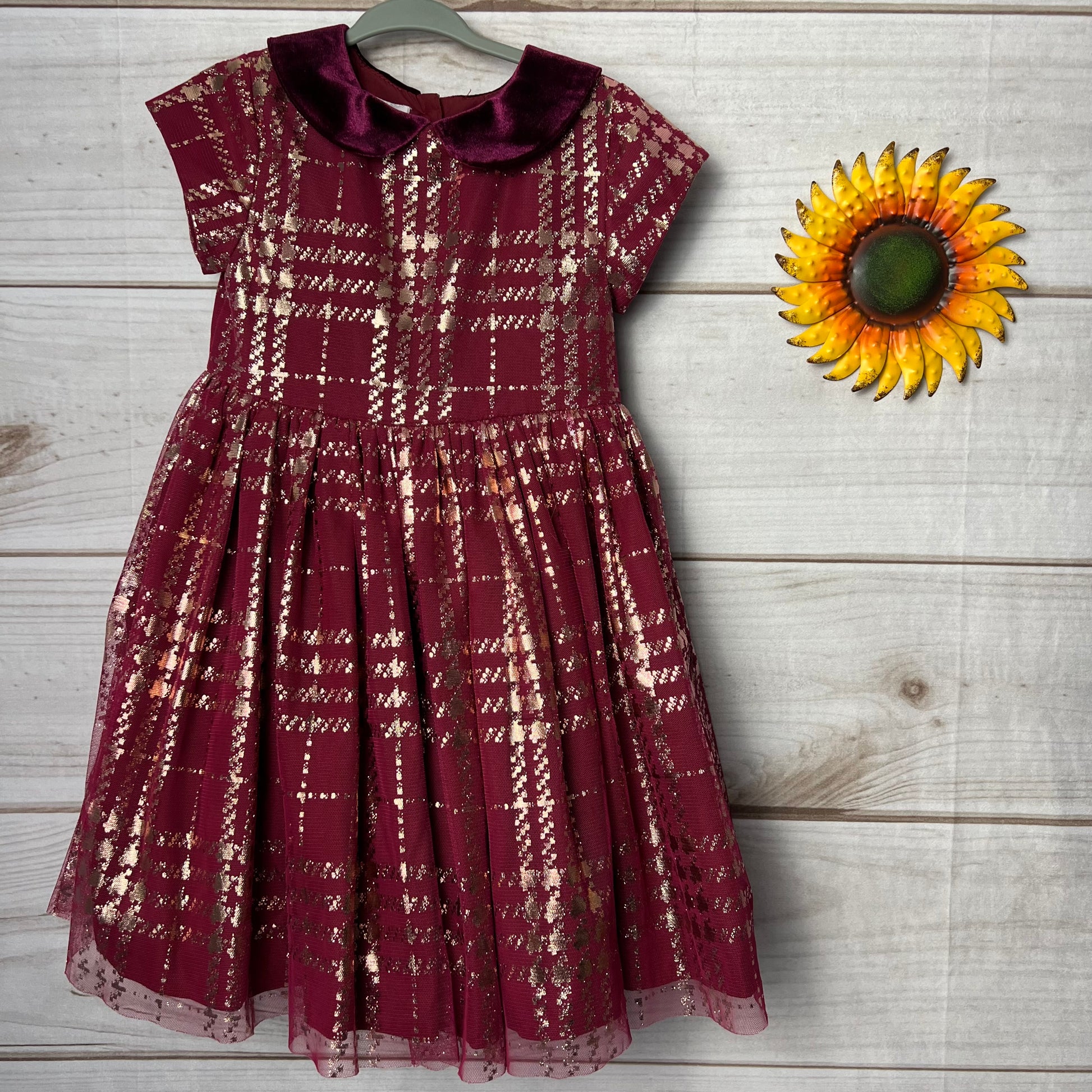 pippa & julie foil plaid fit & flare dress 4 Sunflower Collective pippa & julie foil plaid fit & flare dress 4 Sunflower Collective