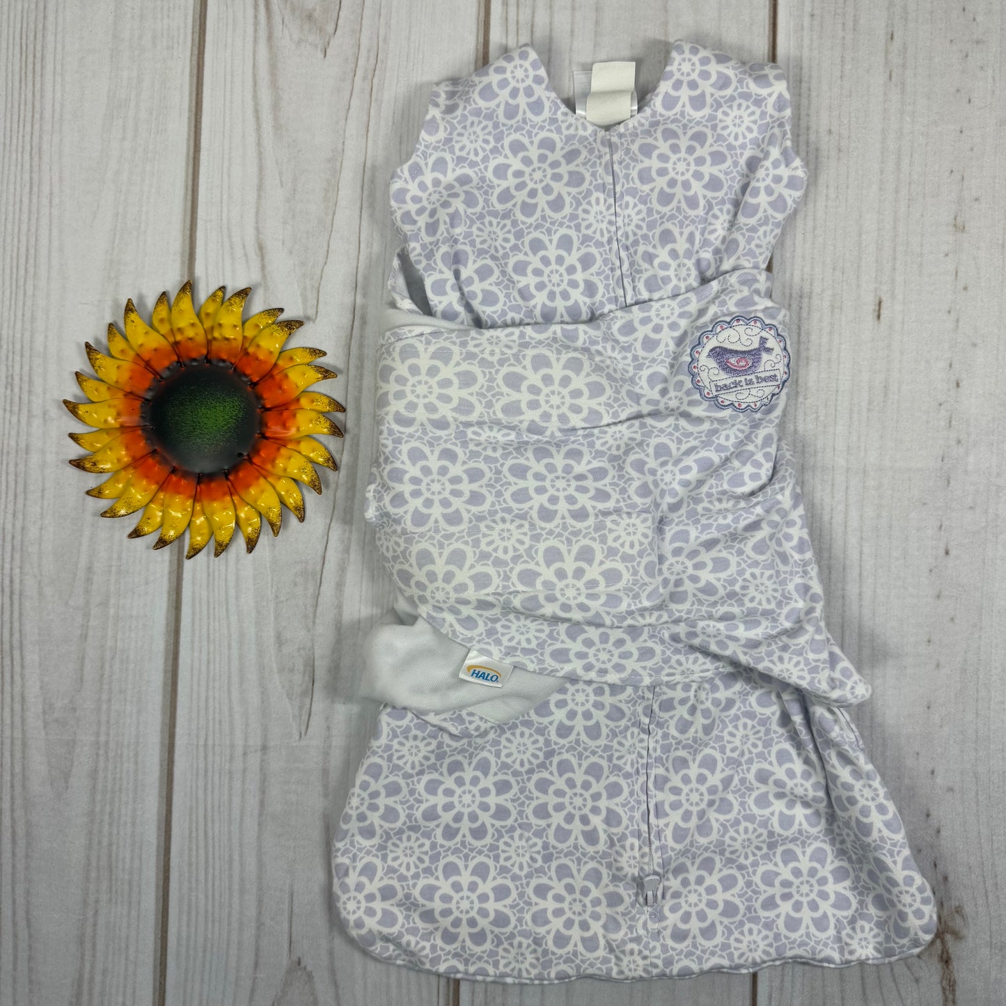 halo cotton swaddle NB