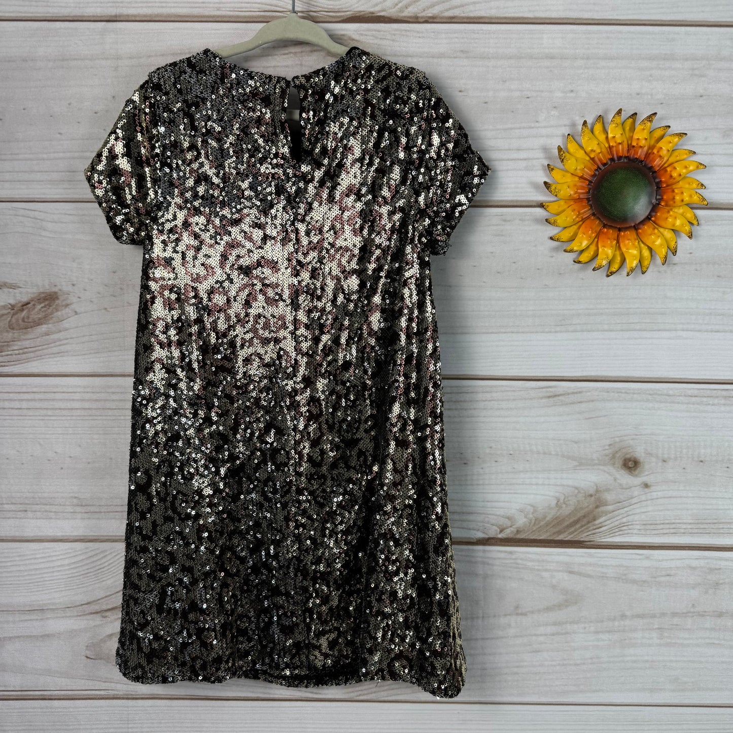 zara girls sequin dress 6