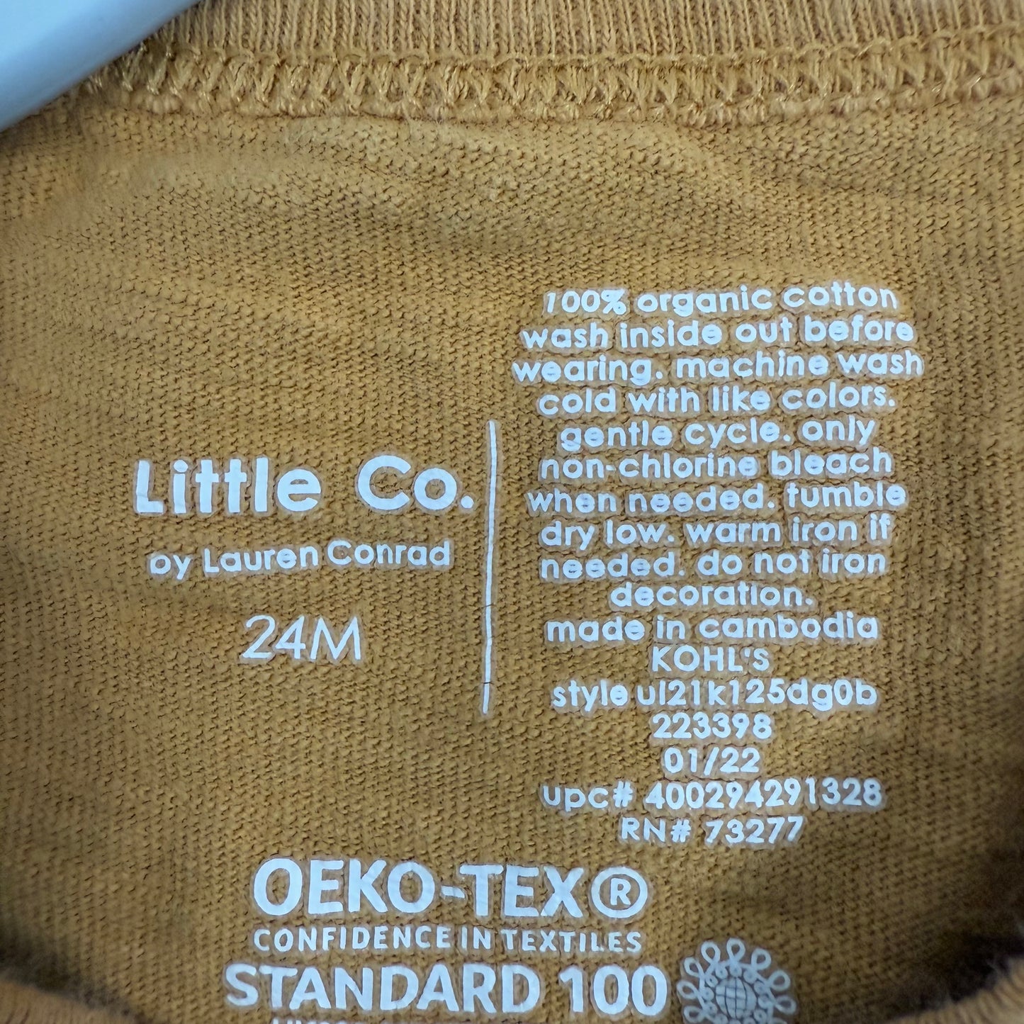 little co. babe tee 24M