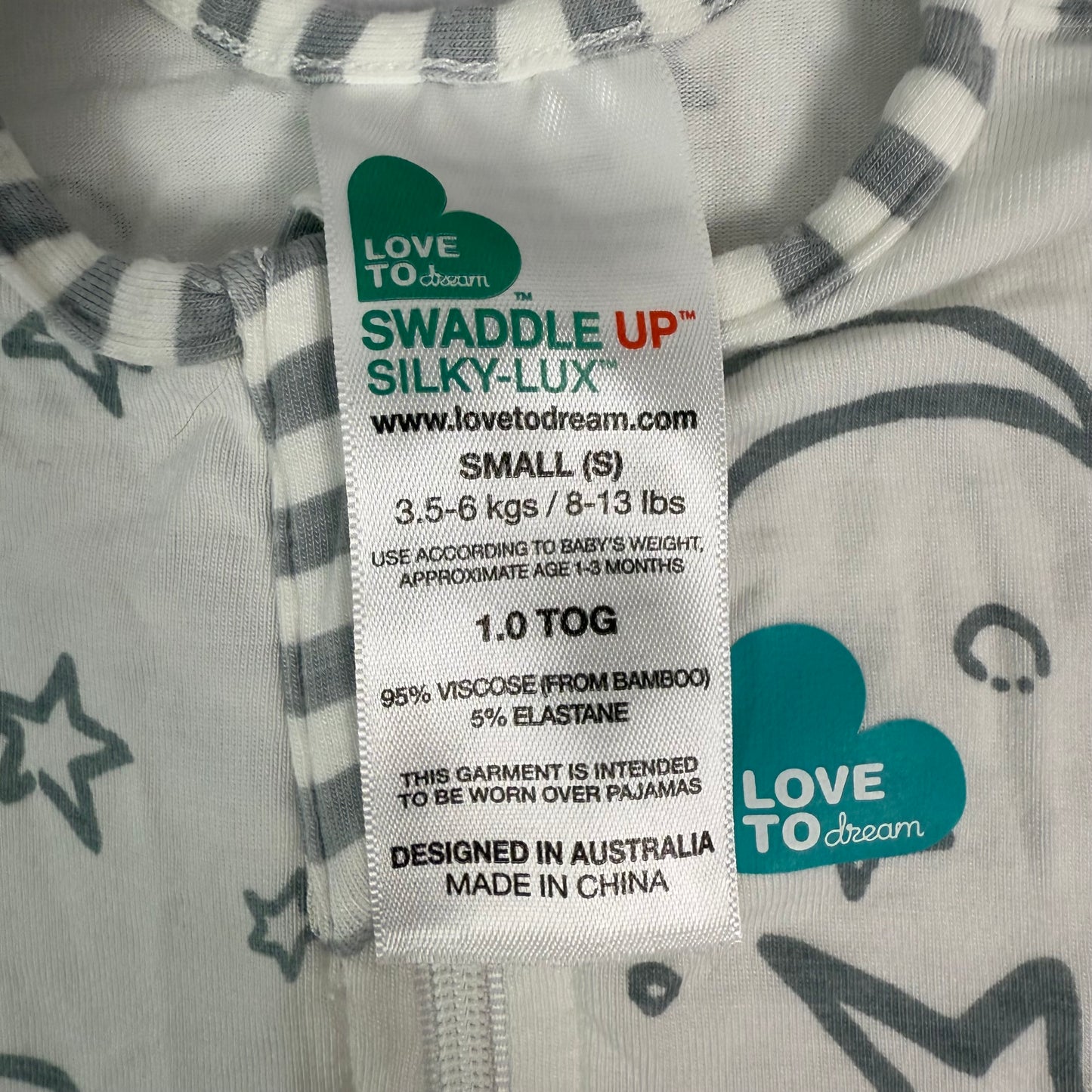 love to dream swaddle up silky lux S