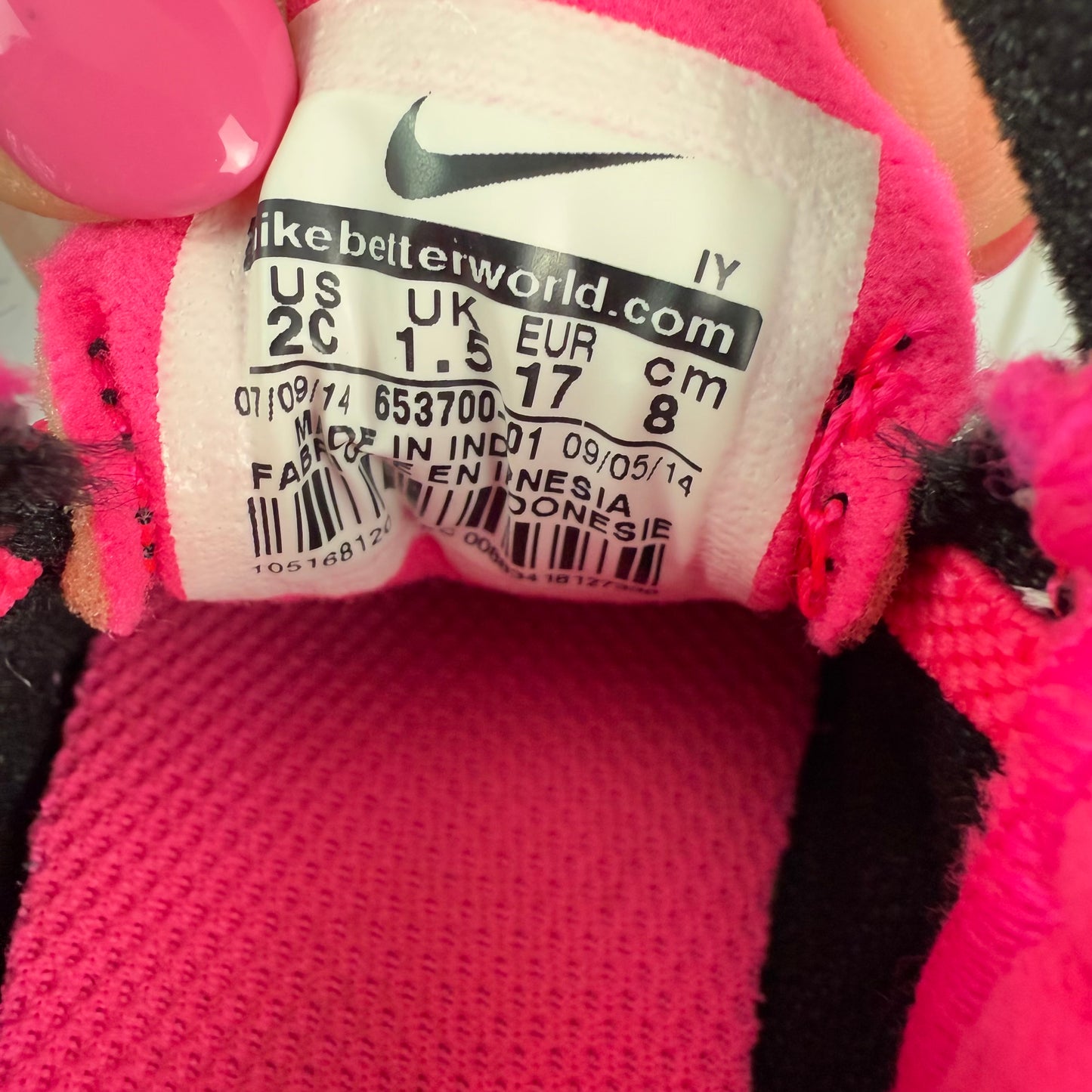 nike baby shoes 2C