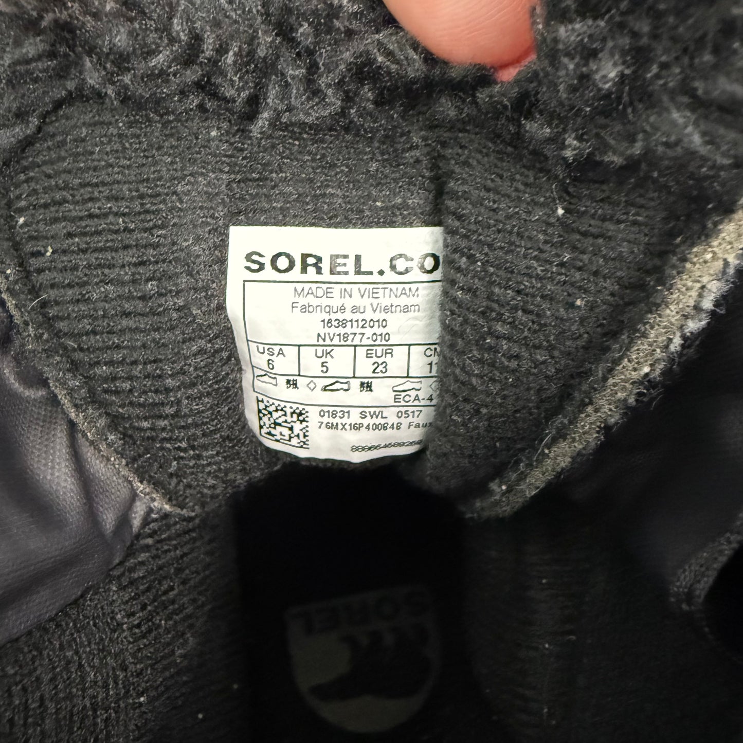 sorel snow commander boots 6C