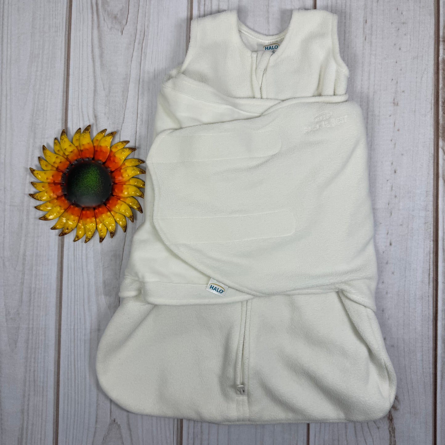 halo fleece swaddle NB