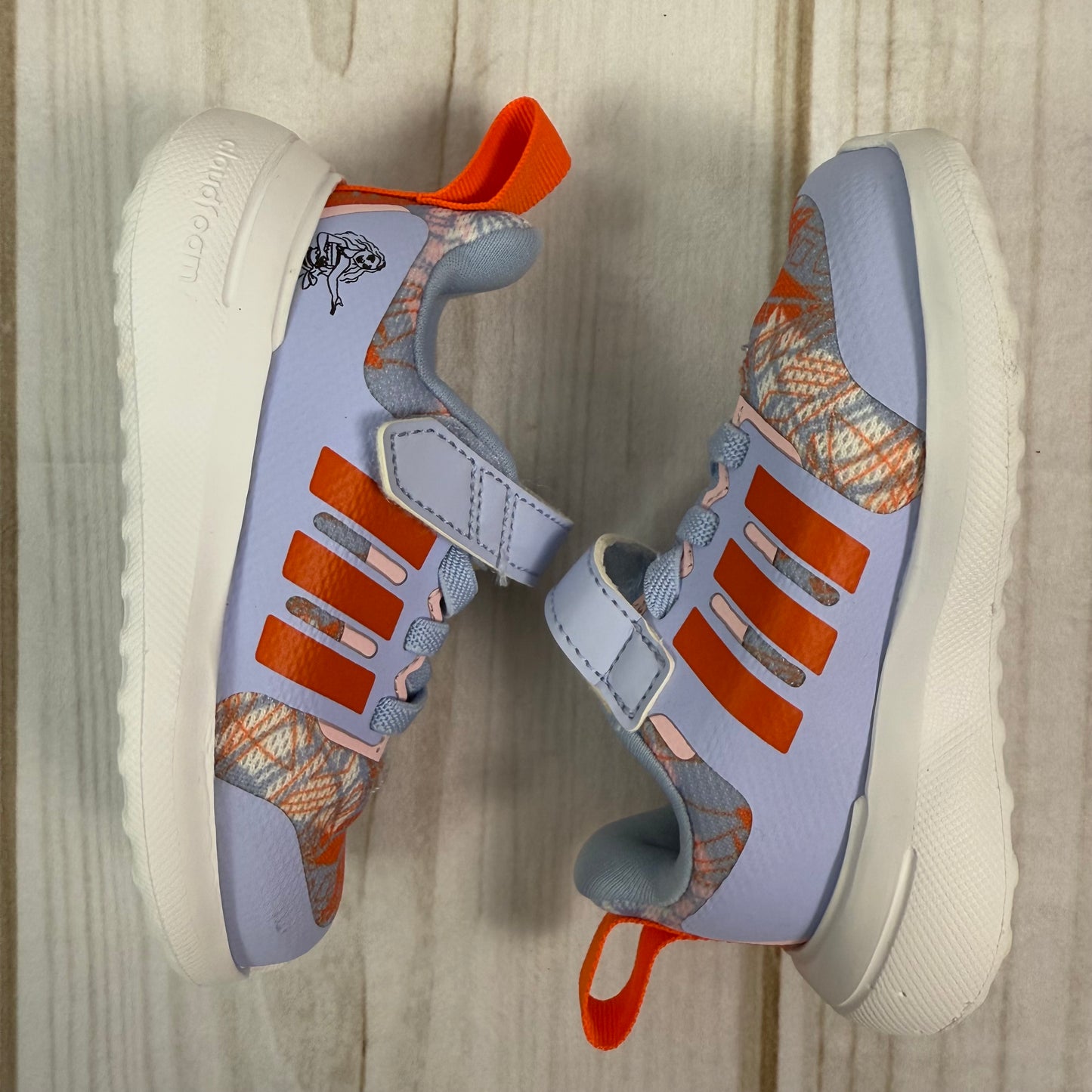 adidas x disney moana fortarun 2.0 cloudform shoes 5C