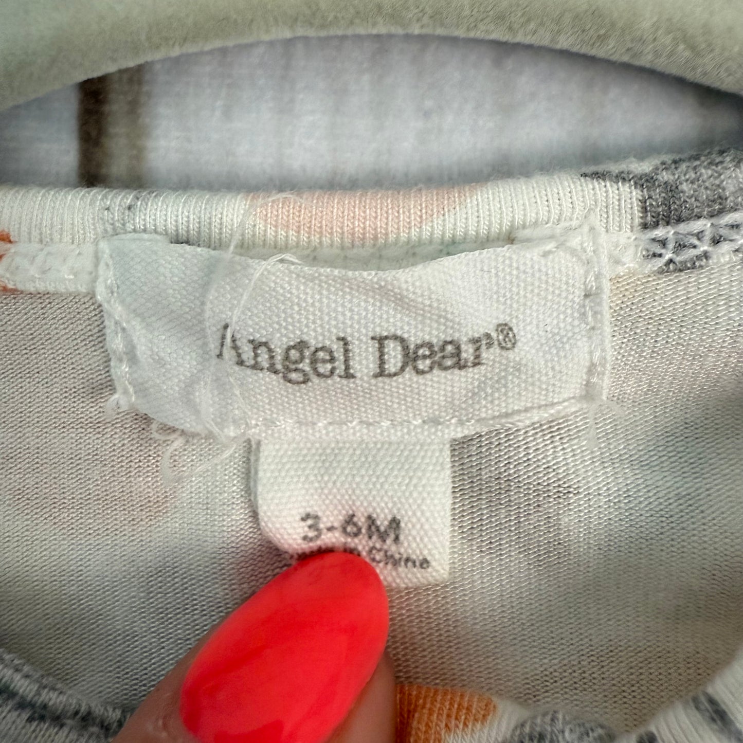 angel dear autumn owls bamboo ruffle romper 3-6M