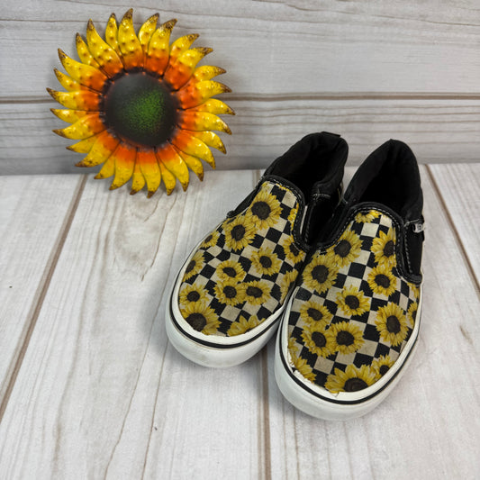 vans asher sunflower slip on 2Y