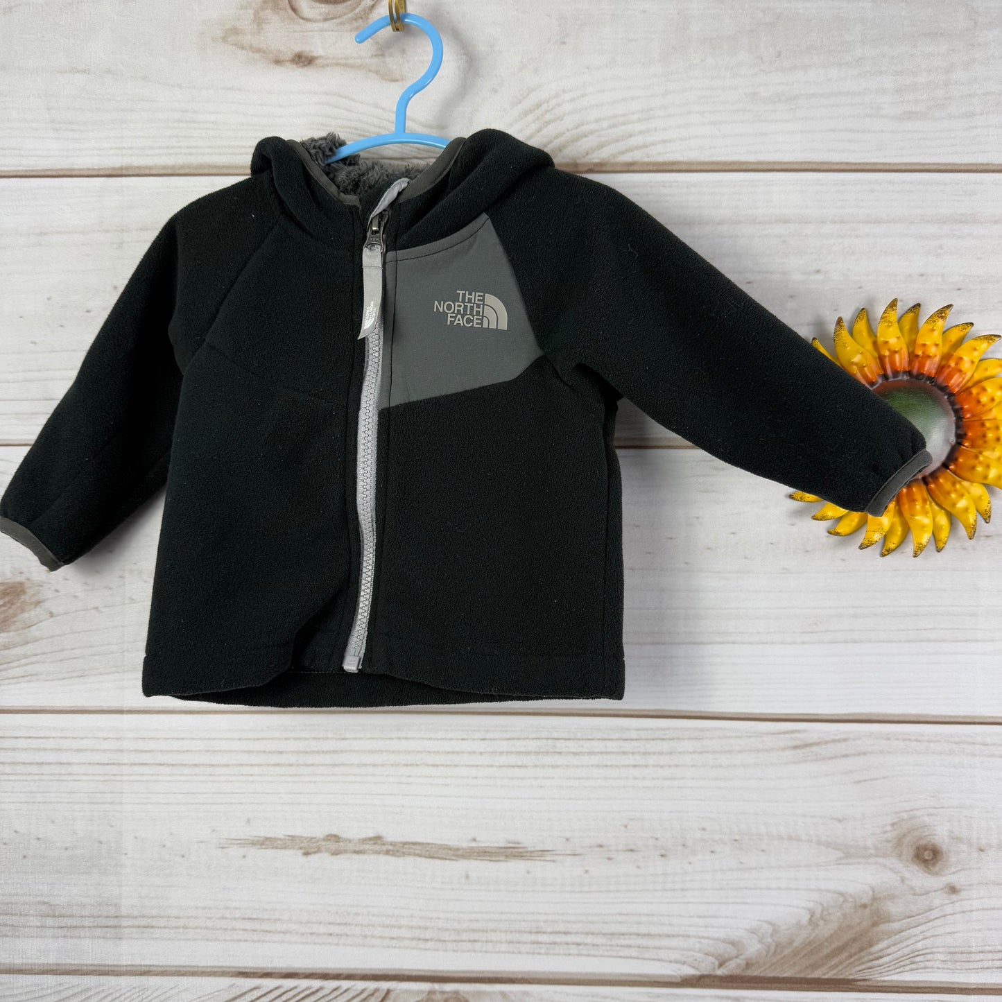 the north face glacier full zip 3-6M