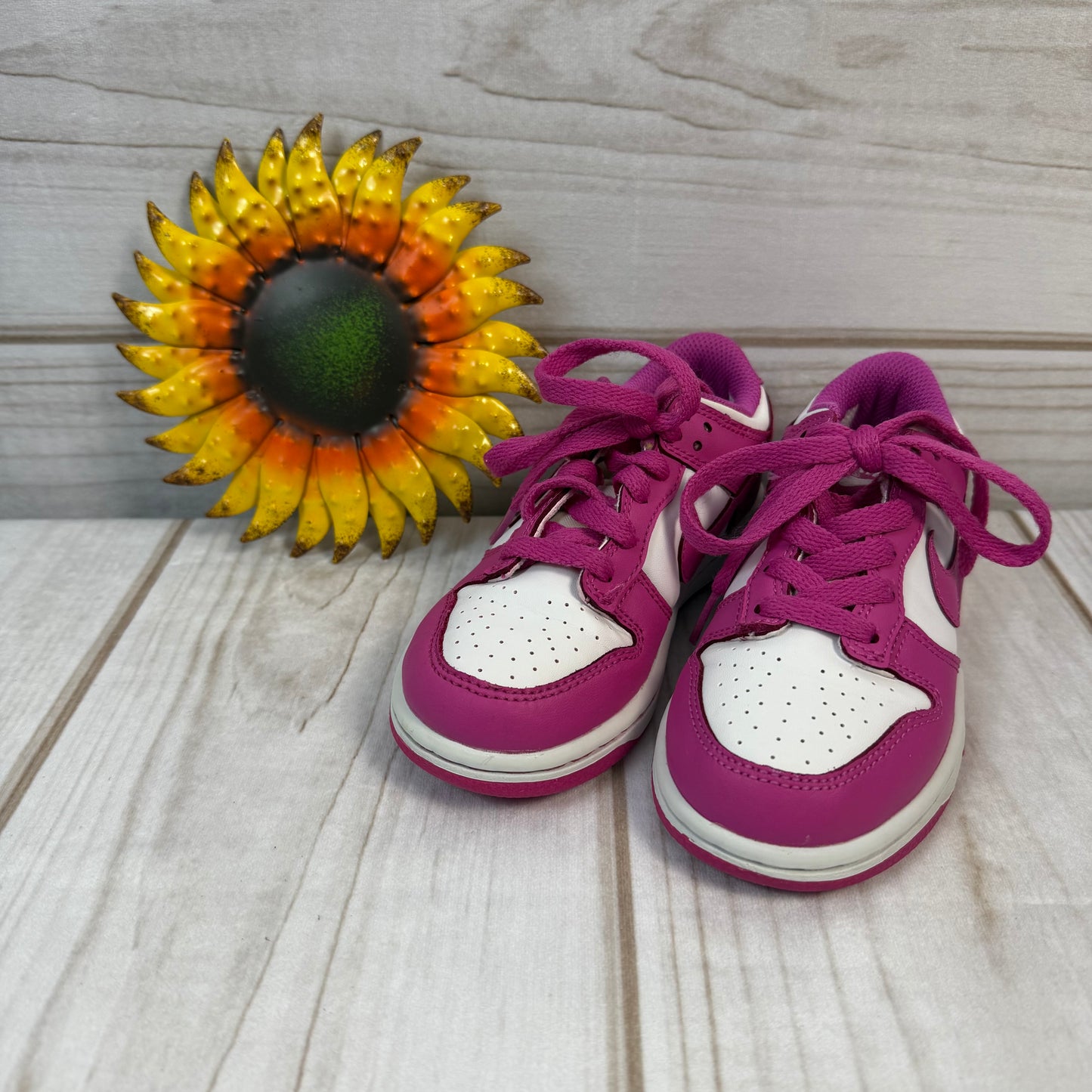 nike dunk low fuchsia 12C