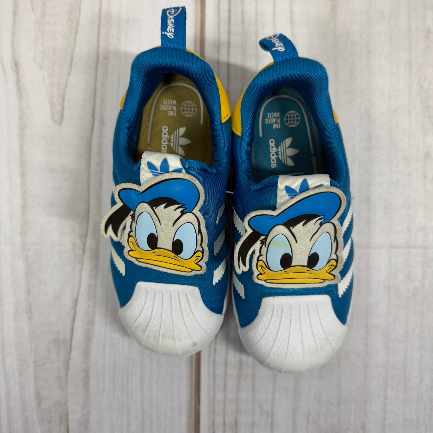 adidas x disney donald duck superstar shoes 9C