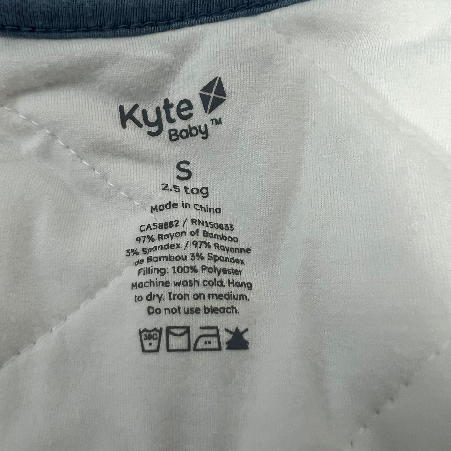 kyte baby 2.5 tog sleep sack S