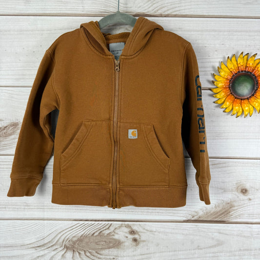 carhartt kids full-zip sweatshirt 4T