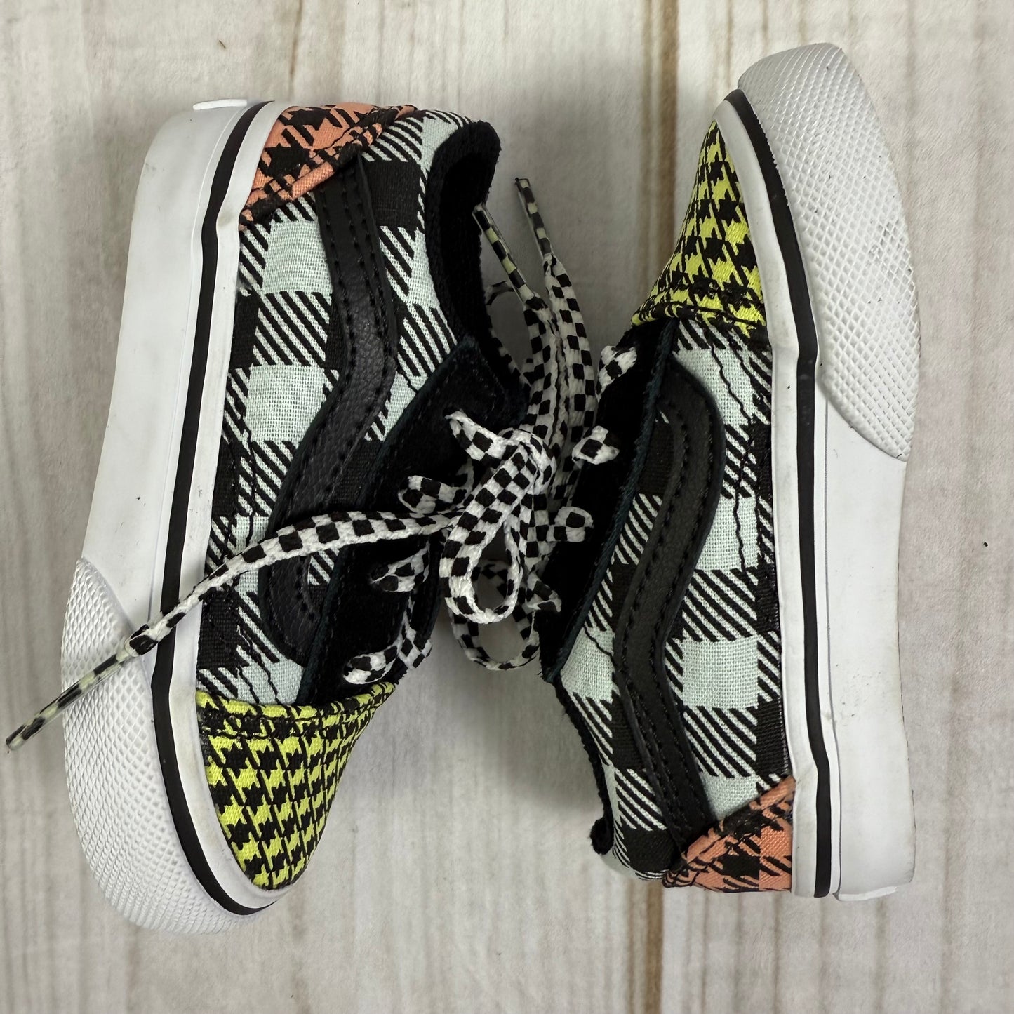 vans old skool plaid pastel 5C