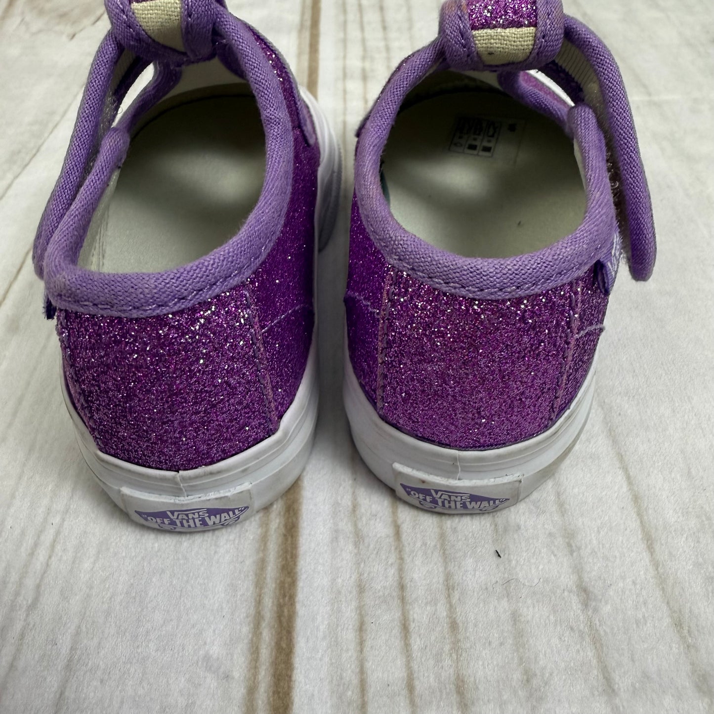 vans leena glitter mary jane's 4C