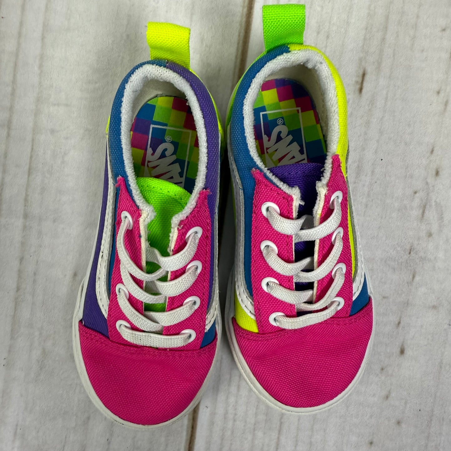 vans old skool neon color block 8C