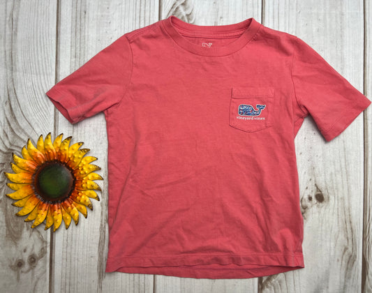 vineyard vines short sleeve pocket tee 4T