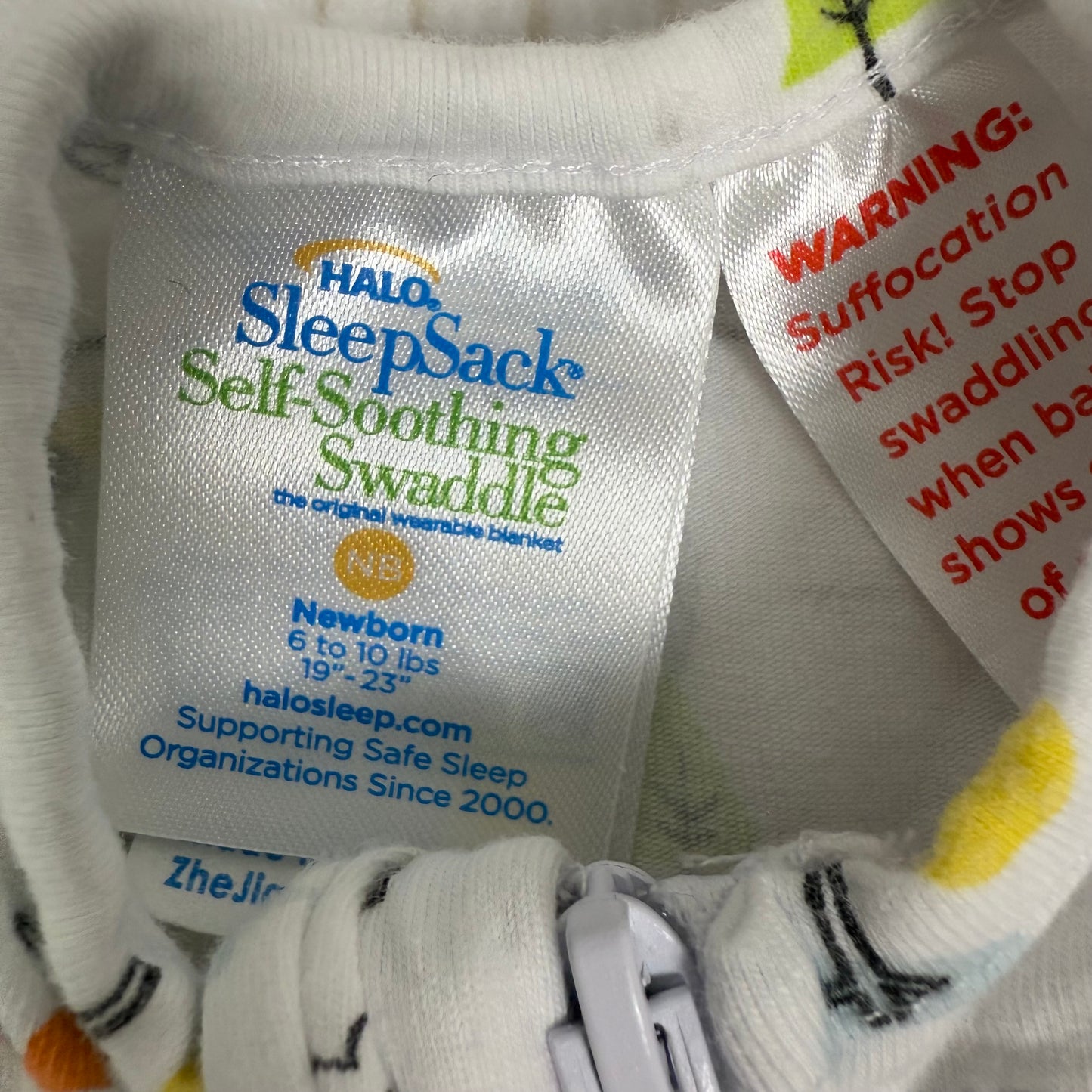 halo self-soothing swaddle