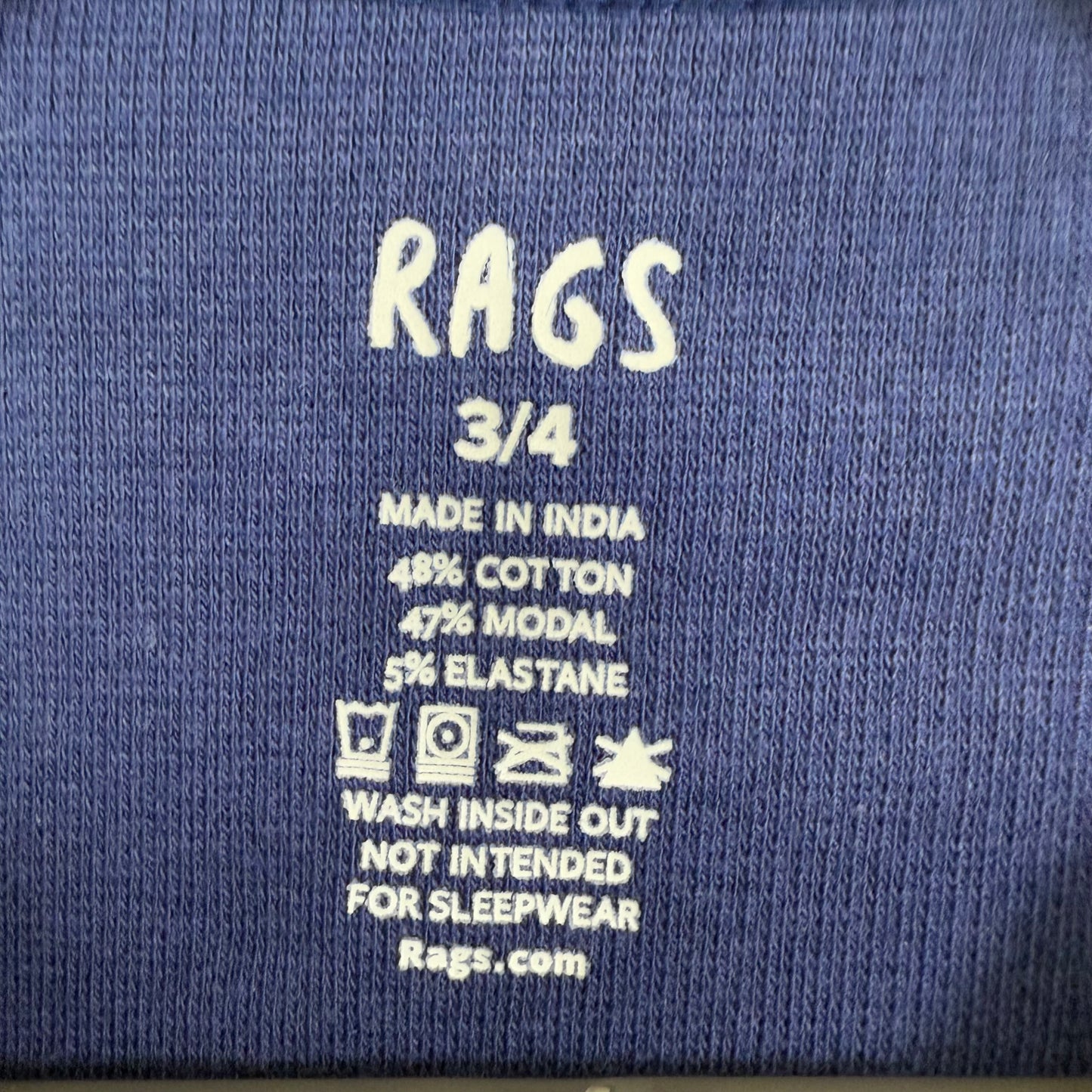 rags essential kids cardigan 3/4