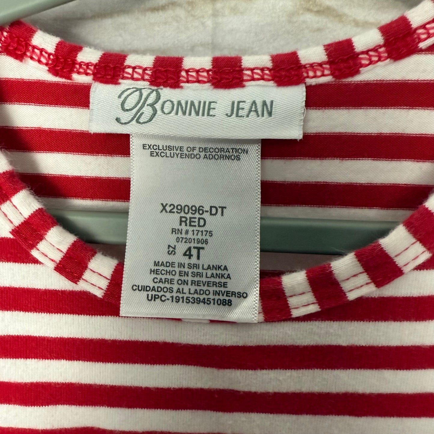 bonnie jean holiday dress 4T