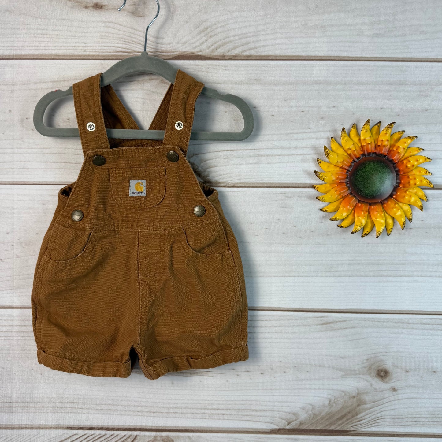 carhartt shorty bib overalls