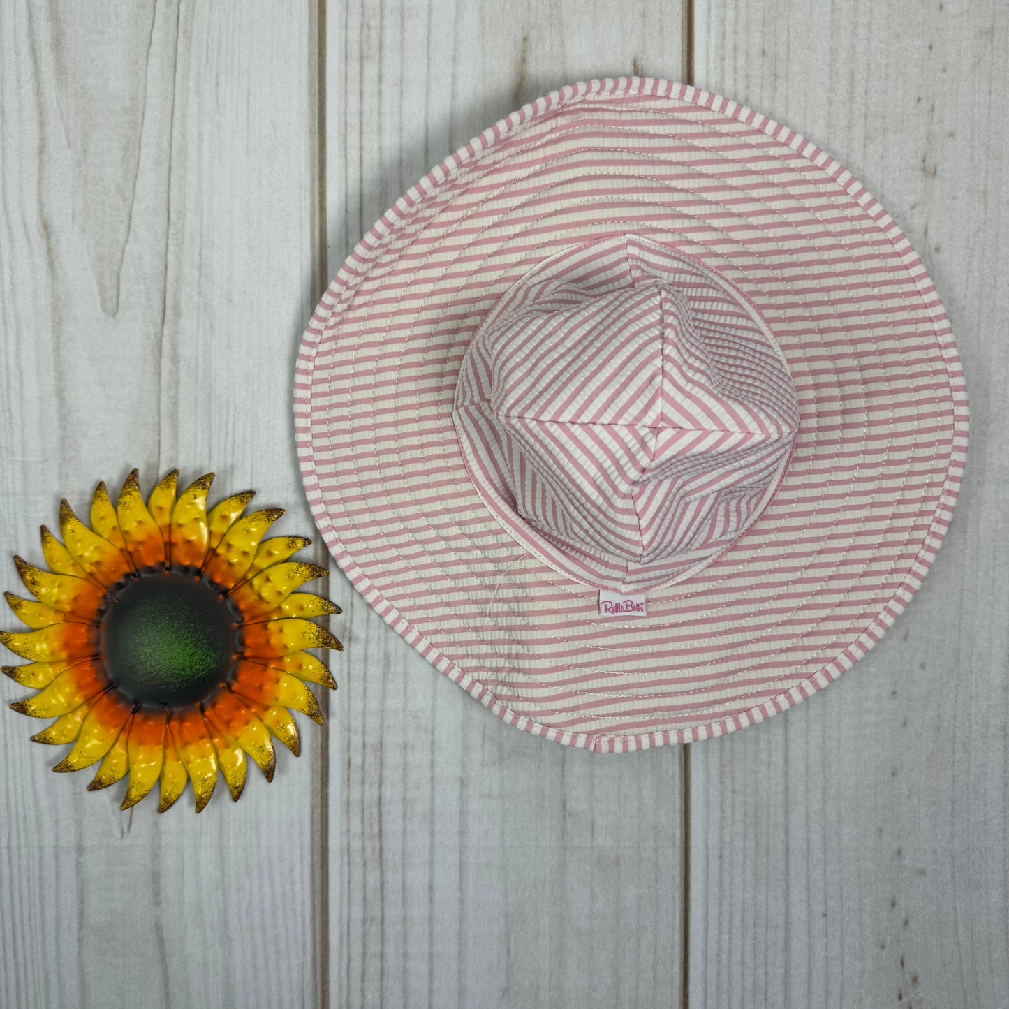 ruffle butts sun hat 12M-2T