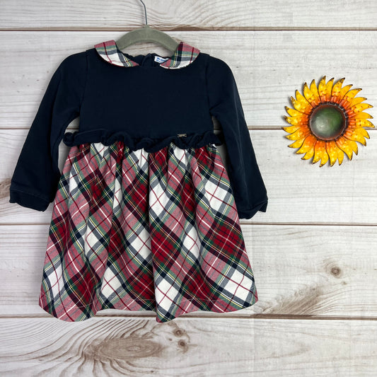 mayoral plaid dress 18M