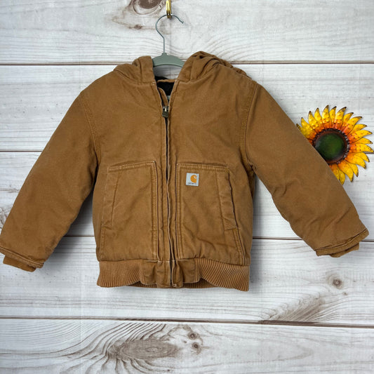 carhartt hooded insulated active jacket 3T