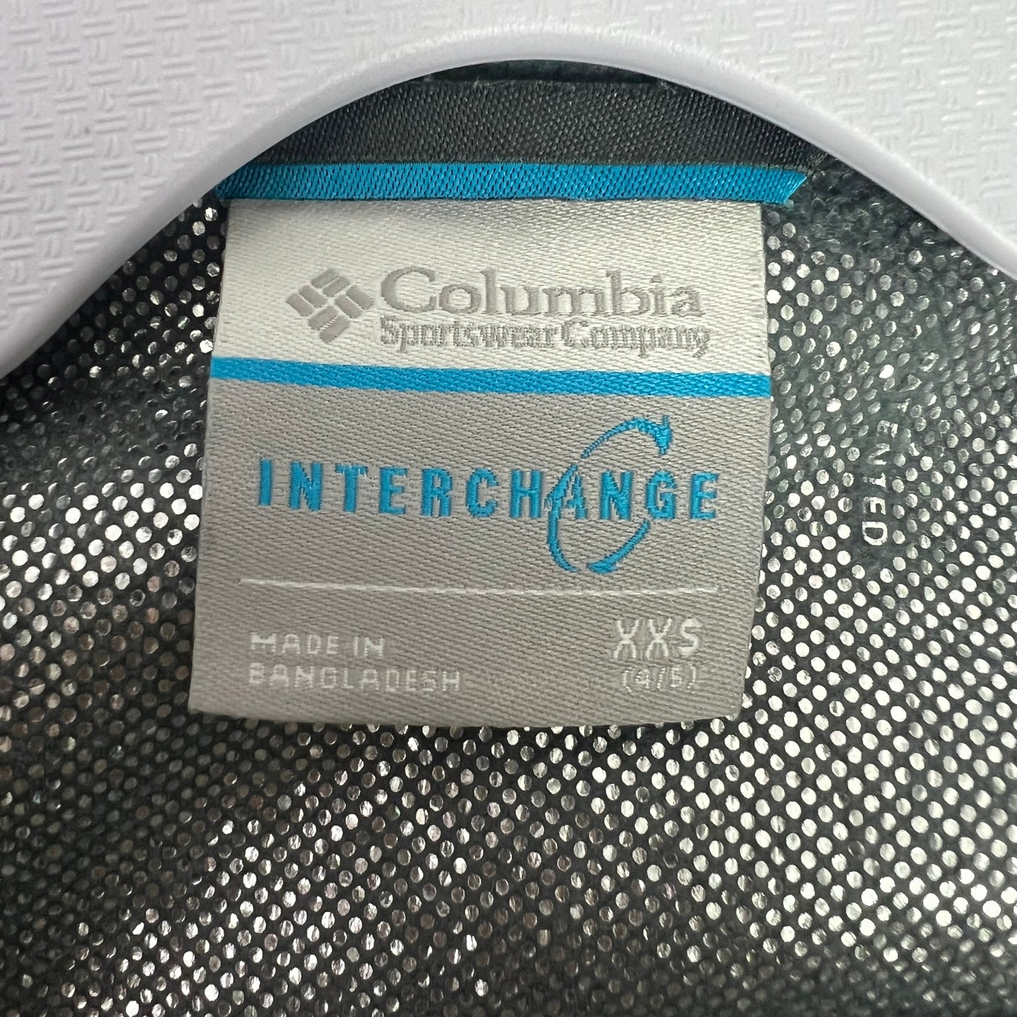 columbia interchange jacket XXS