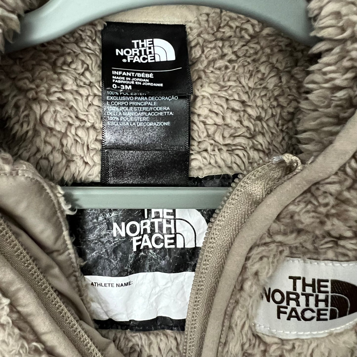 the north face baby bear one piece 0-3M