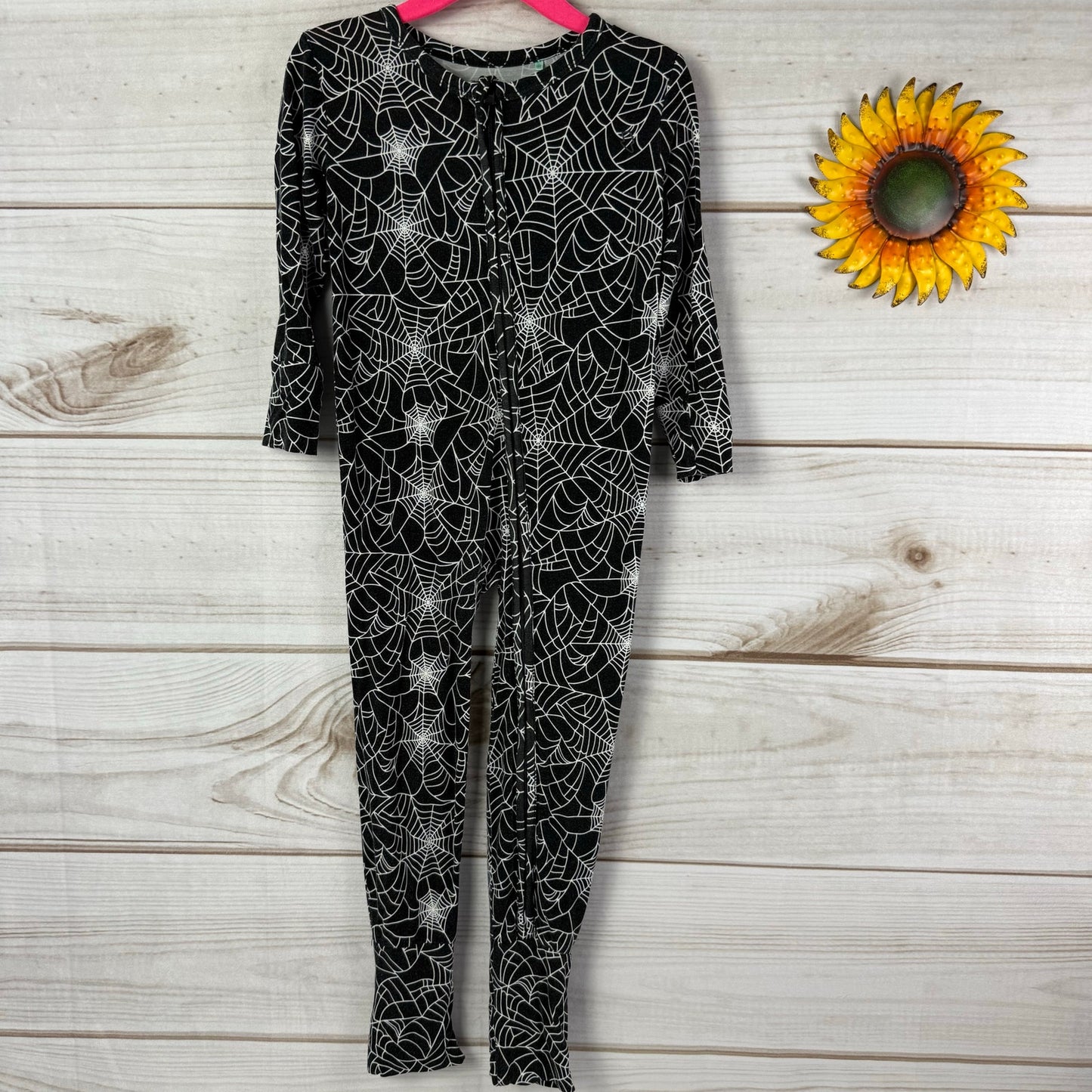 muse threads bamboo spiderwebs convertible romper 2/3