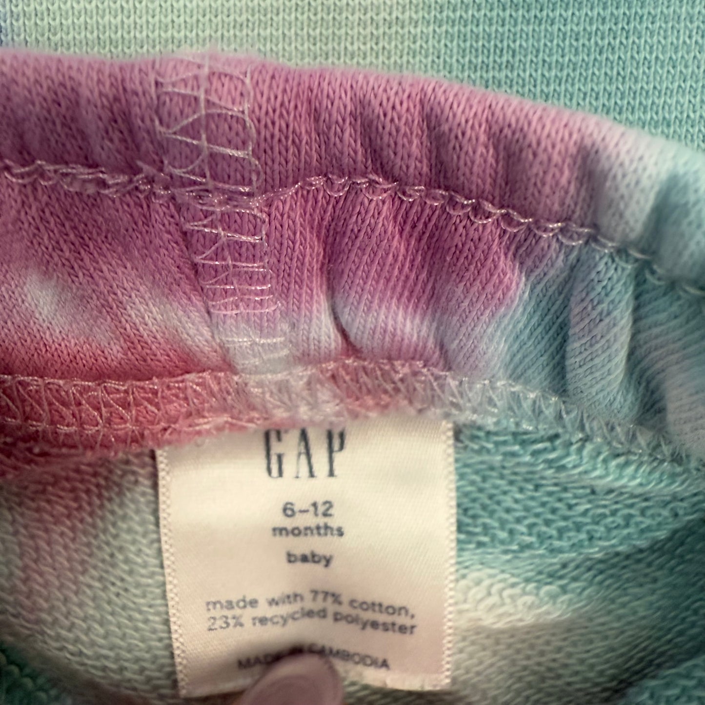 baby gap sweat short set 6-12M