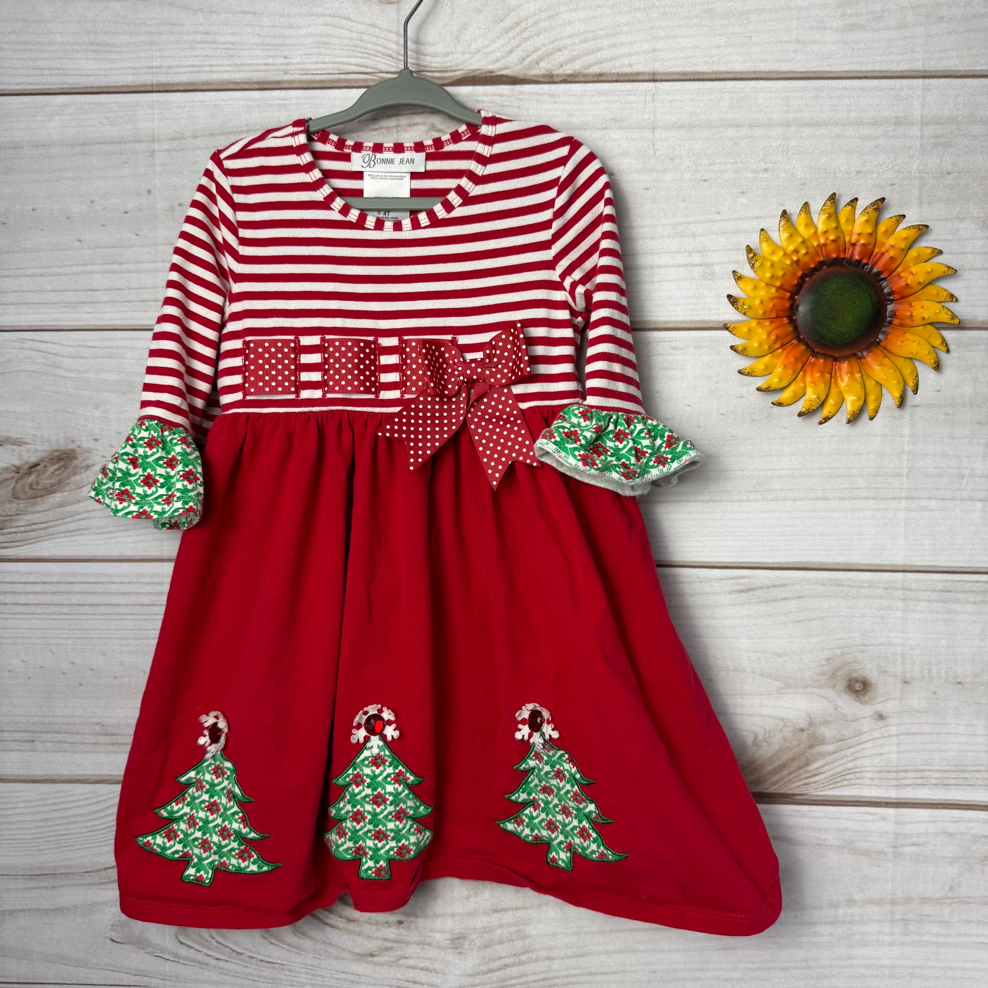 bonnie jean holiday dress 4T Sunflower Collective bonnie jean holiday dress 4T Sunflower Collective
