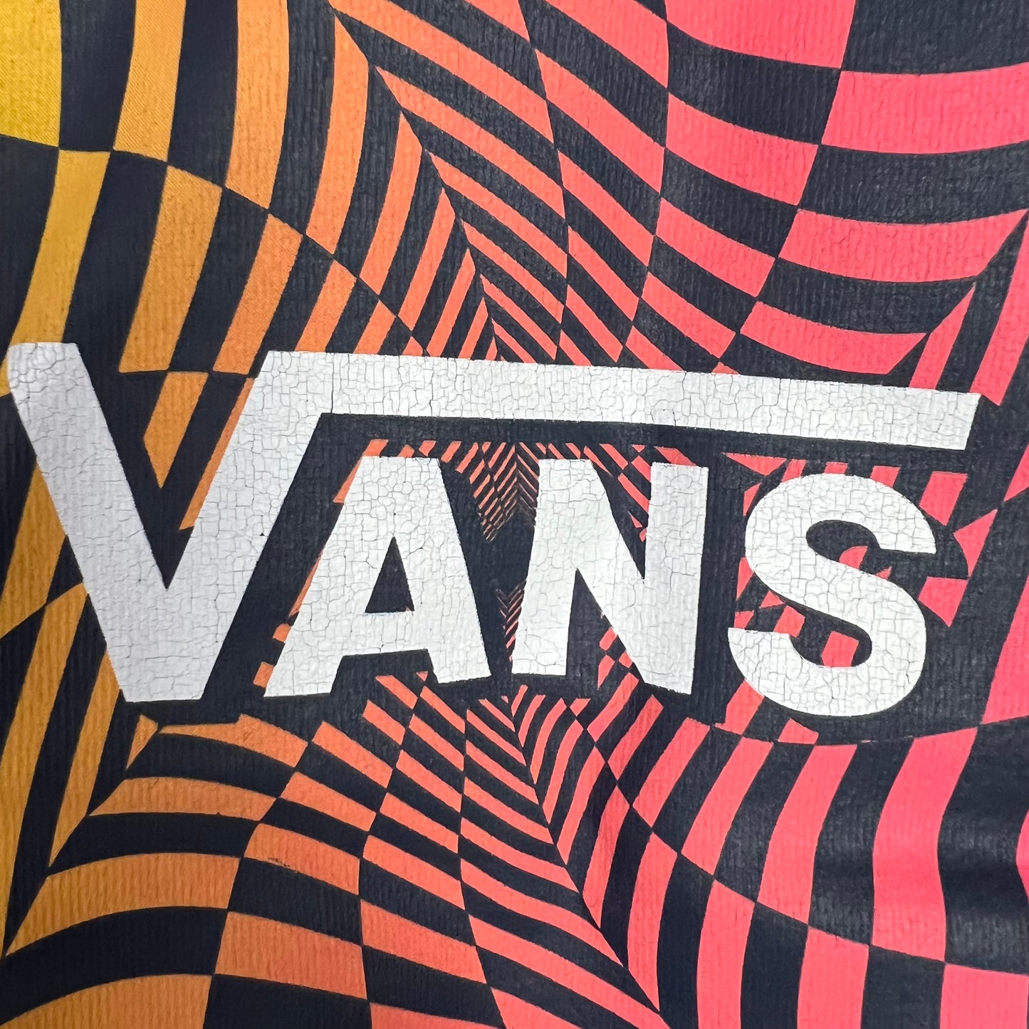 vans gradient check pull over hoodie 6