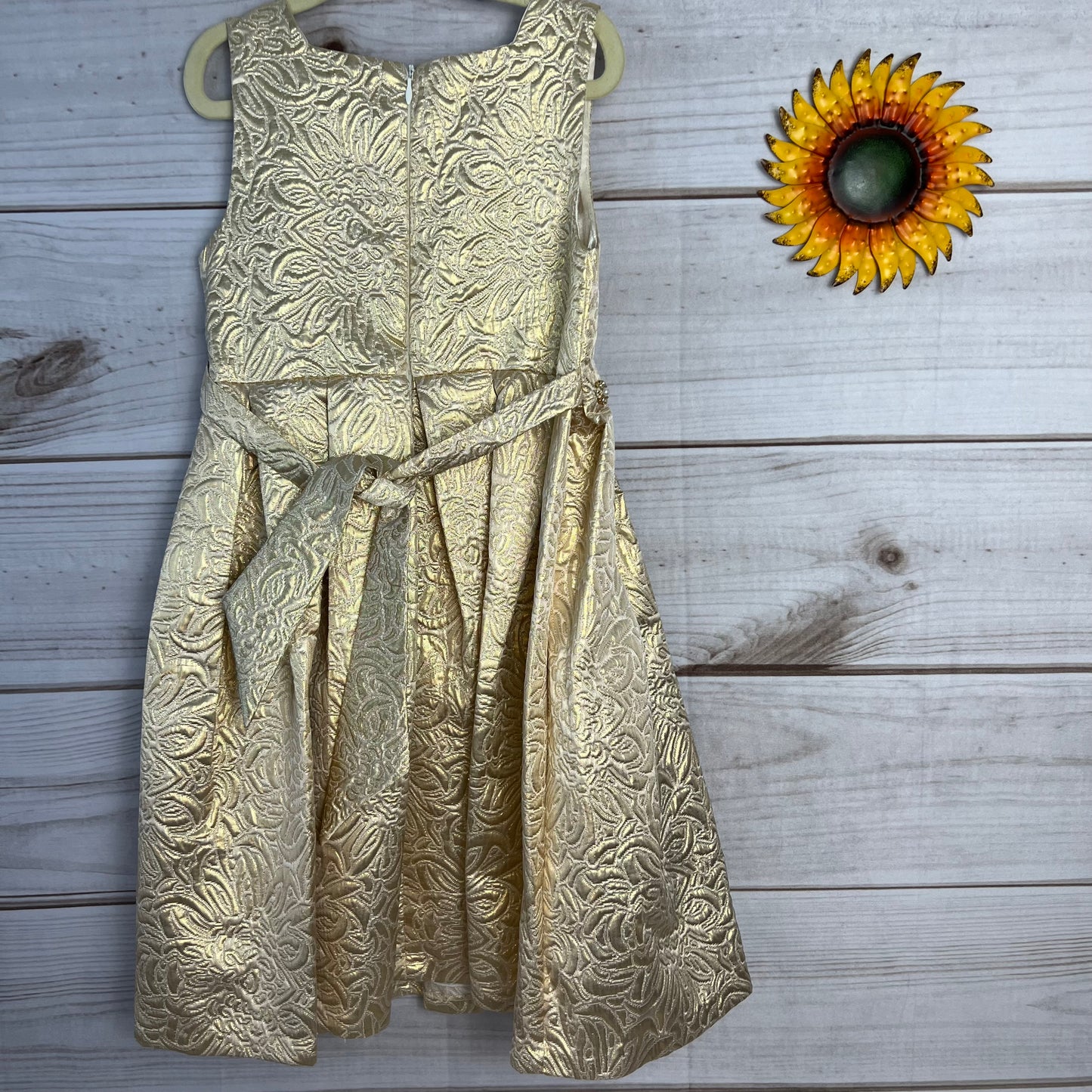 american princess gold dress 6x