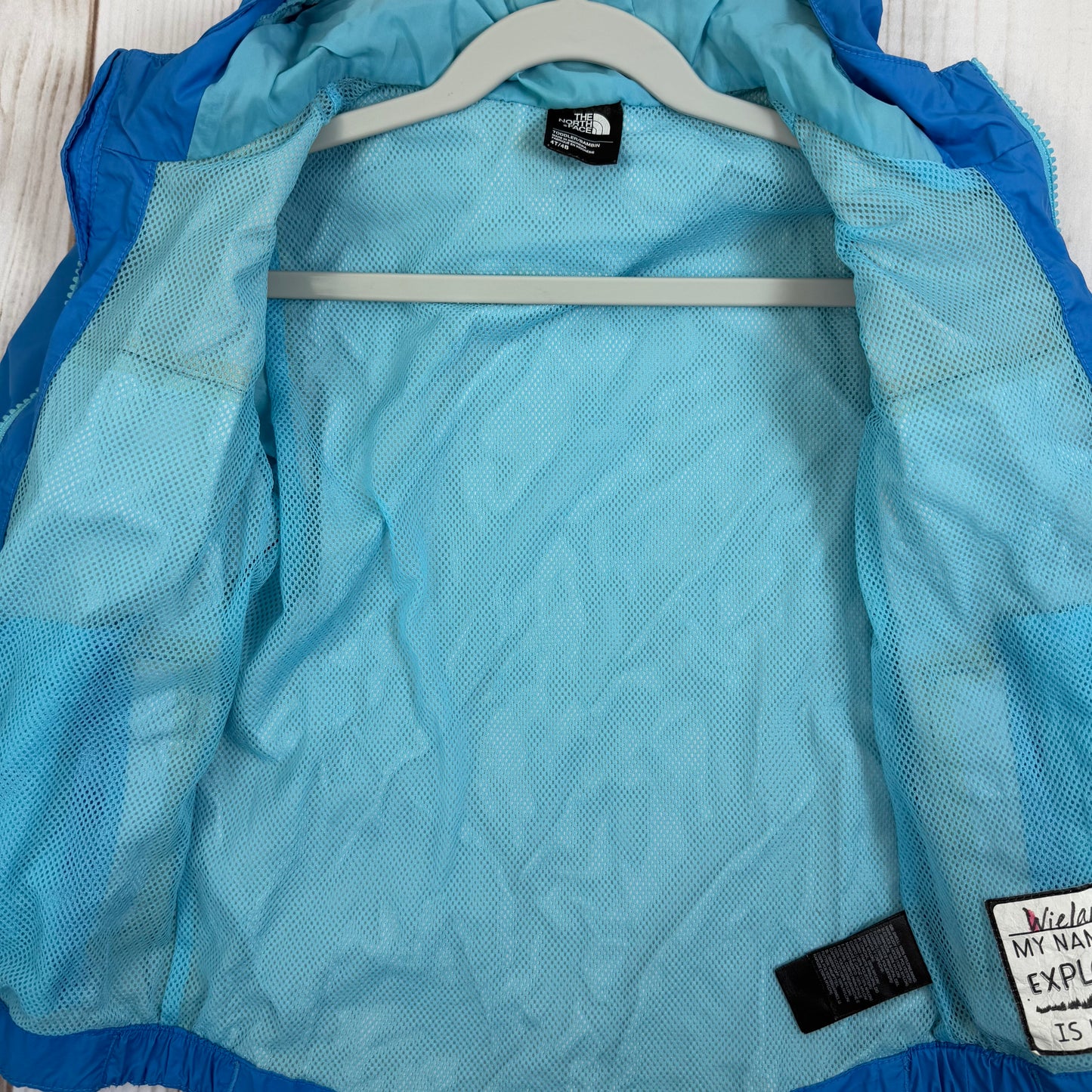 the north face rain jacket 4T