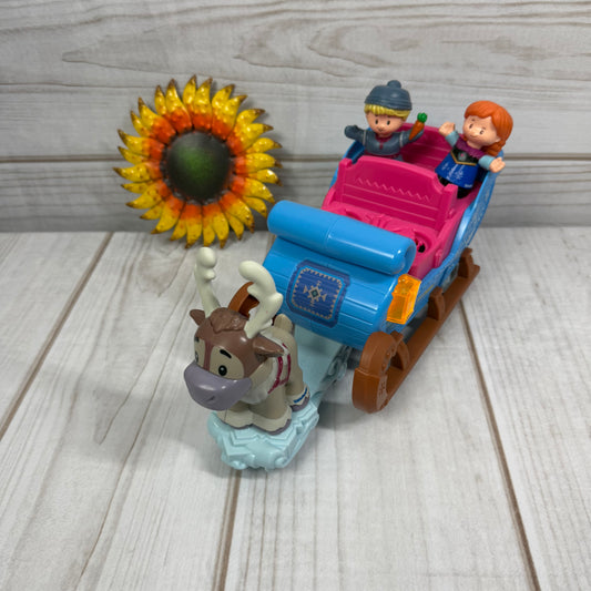 little people disney frozen kristoff's sleigh