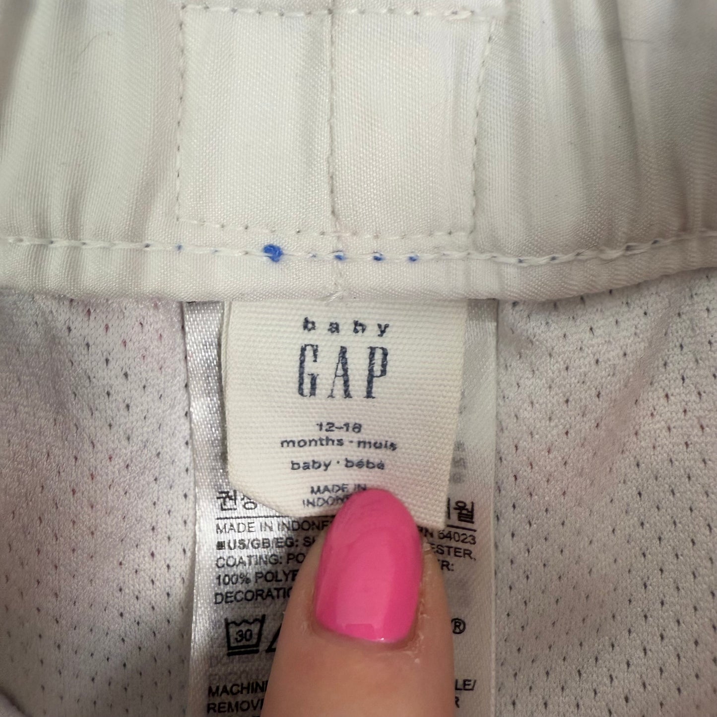 baby gap swim trunks 12-18M