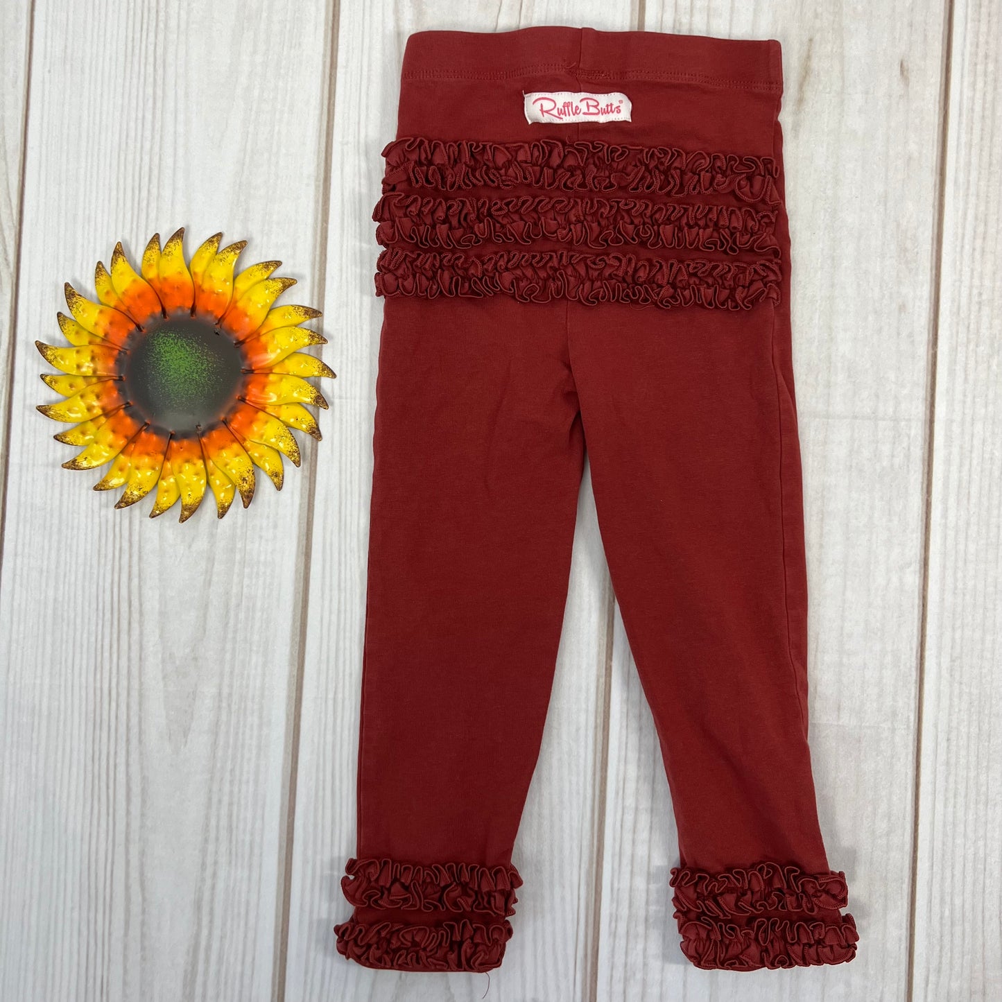 ruffle butts leggings 2/3T