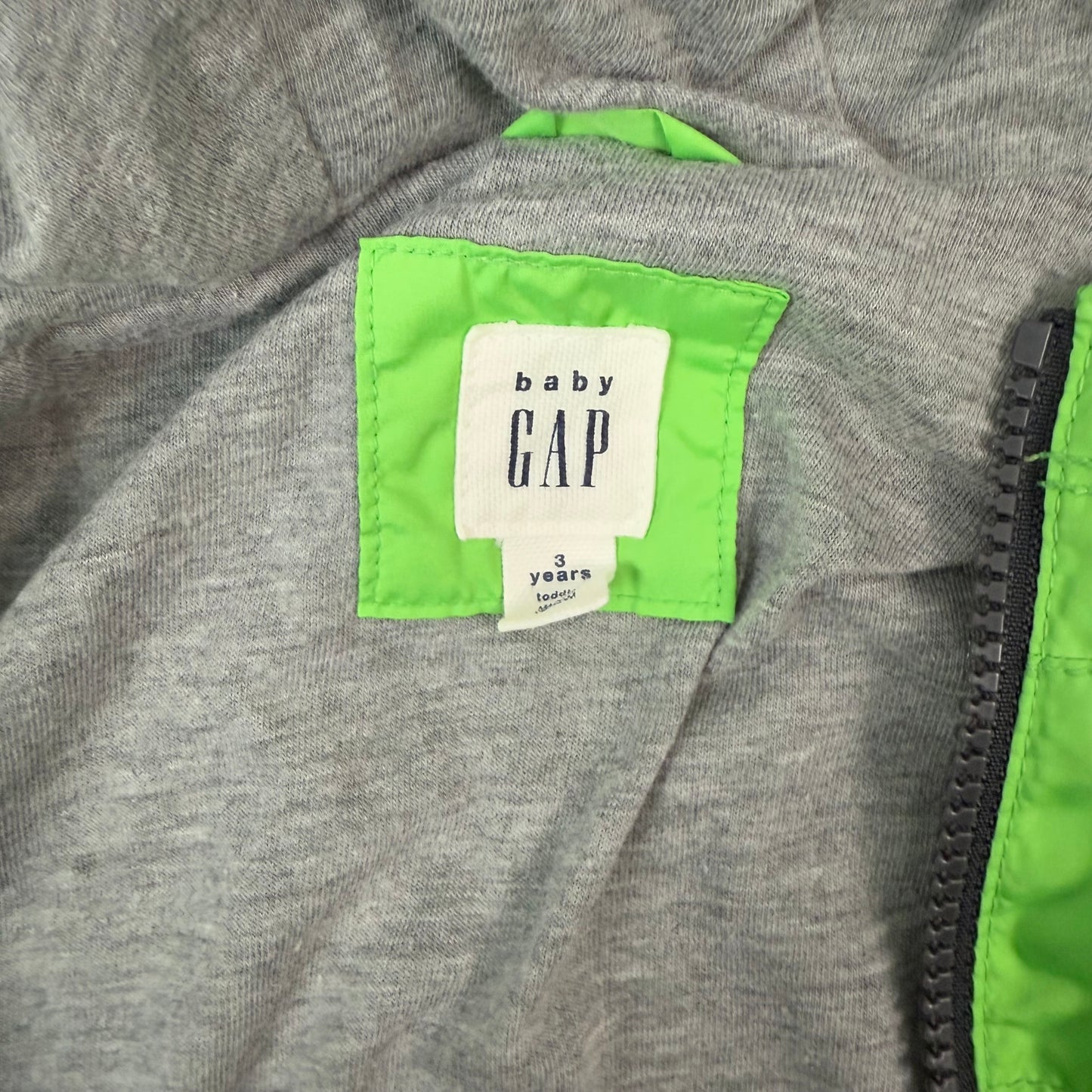 baby gap jersey-lined windbreaker 3T