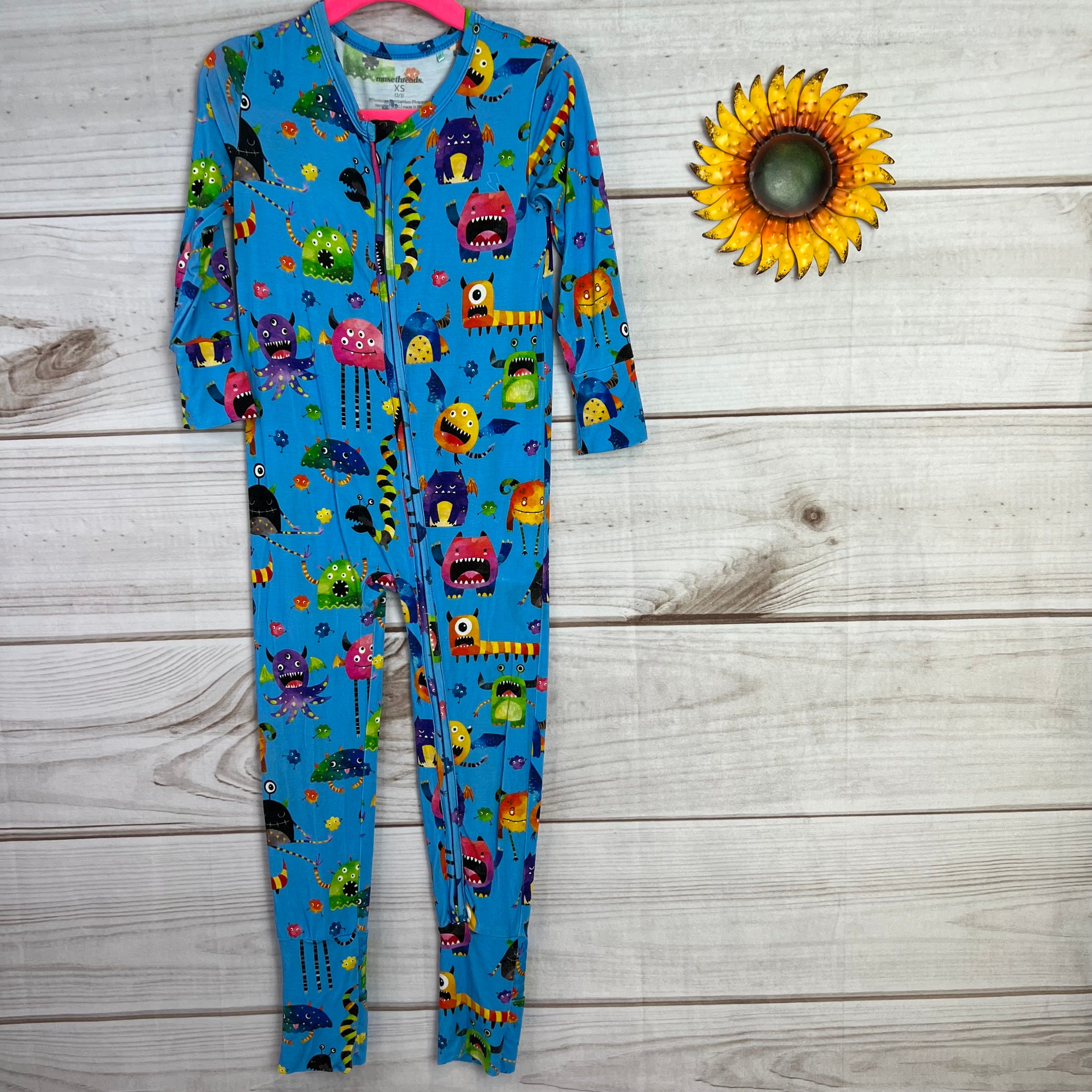 Little Sleepies 2024 2T Sunflower Zippy