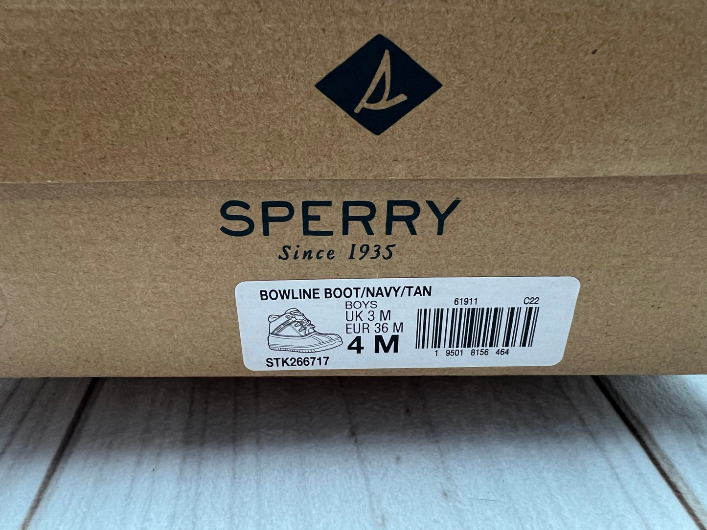 sperry bowline storm boot 4M