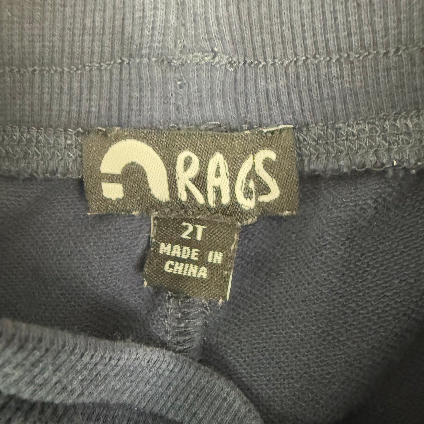 rags essential shorts 2T