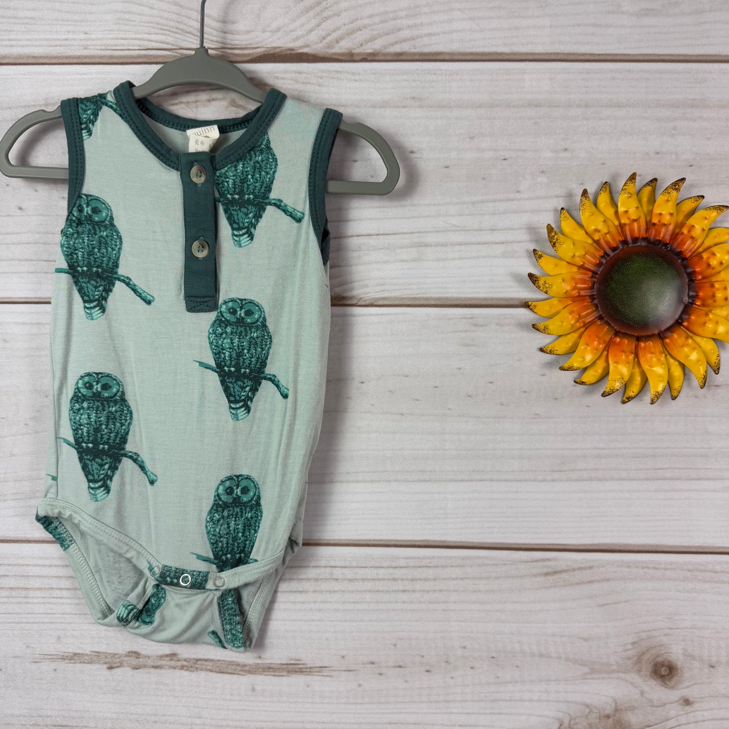 kate quinn sleeveless bodysuit 3-6M