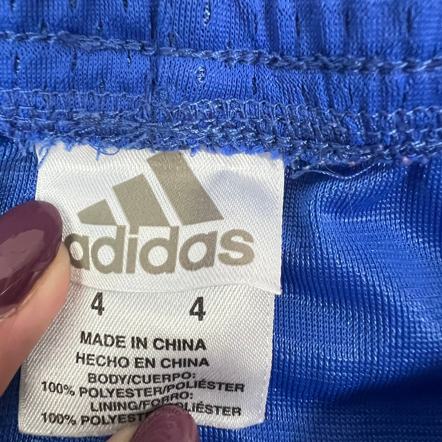 adidas mesh shorts 4T