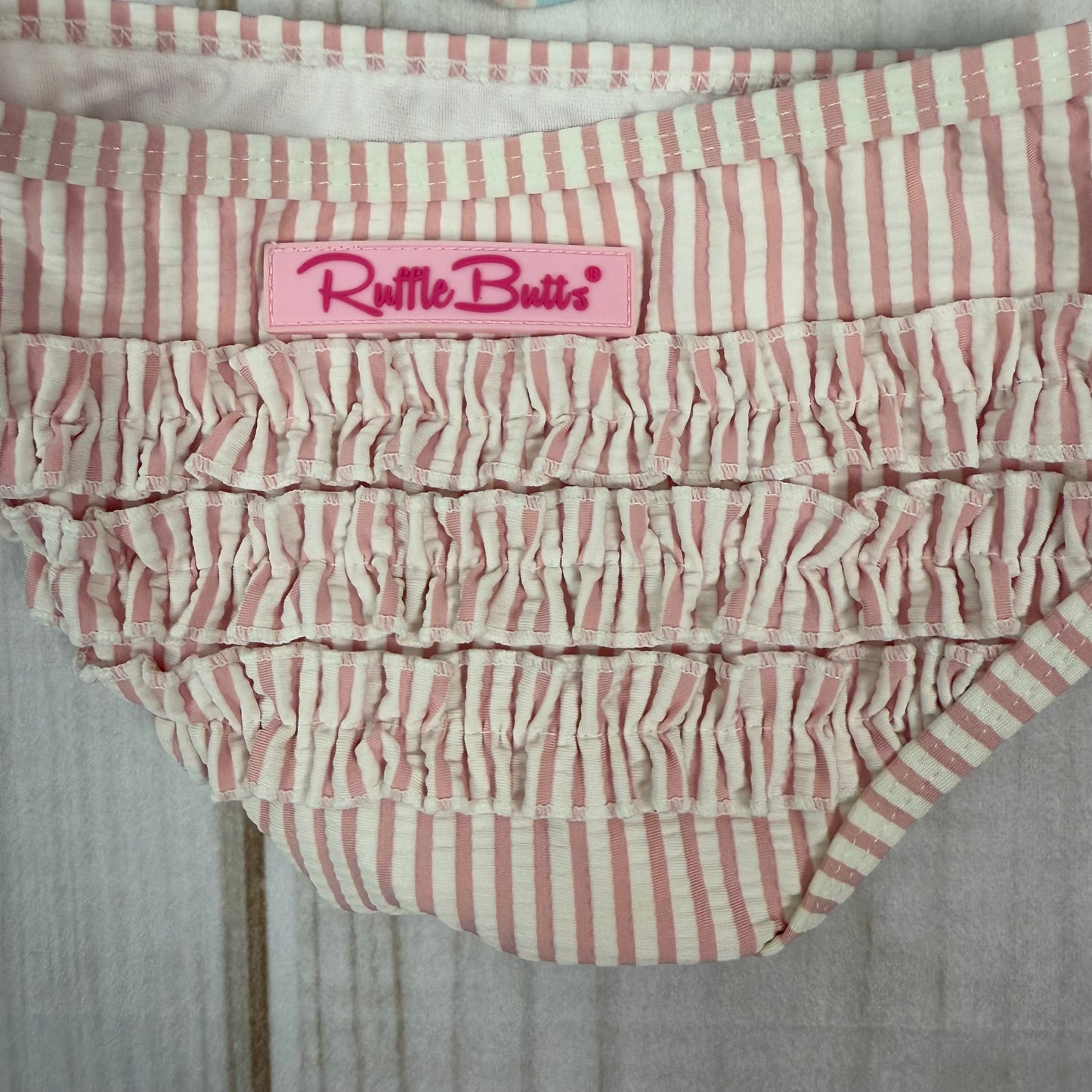 ruffle butts swim set 6-12M