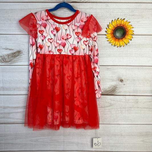 birdie bean amara tulle birdie dress 8T